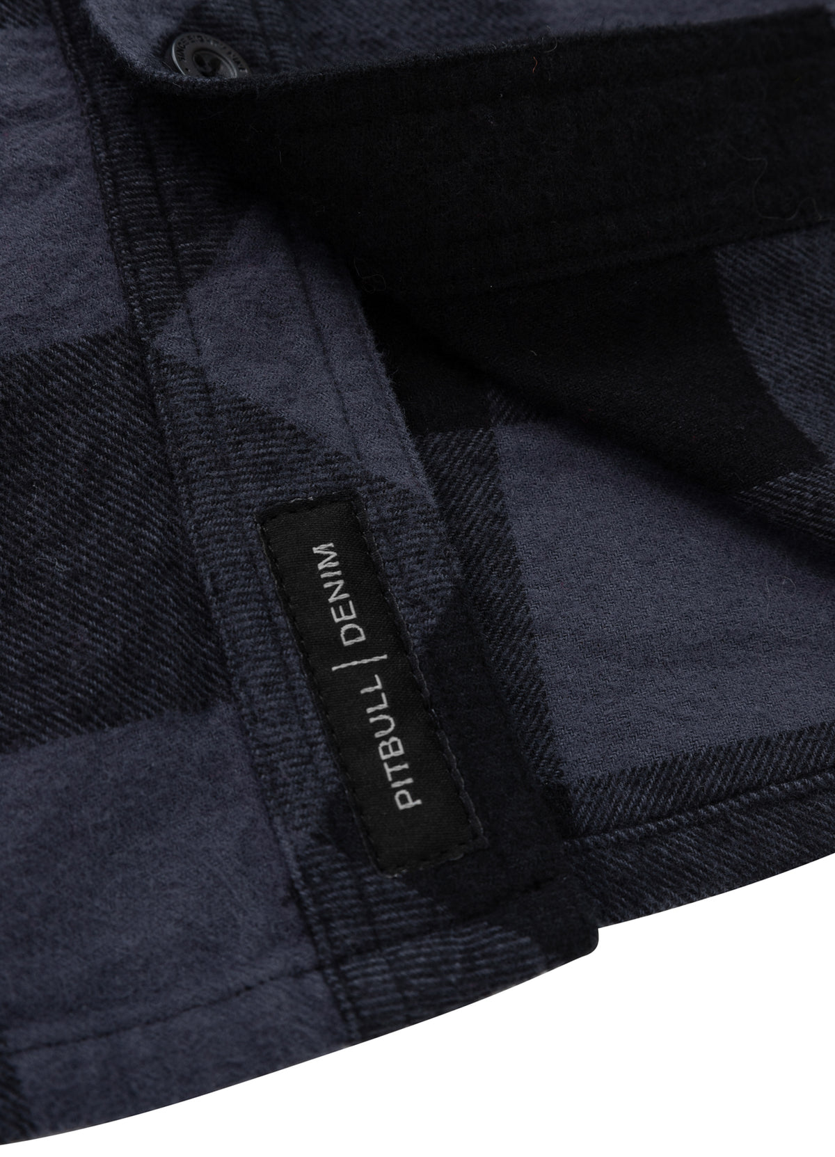 MITCHELL Grey/Black Flannel Shirt