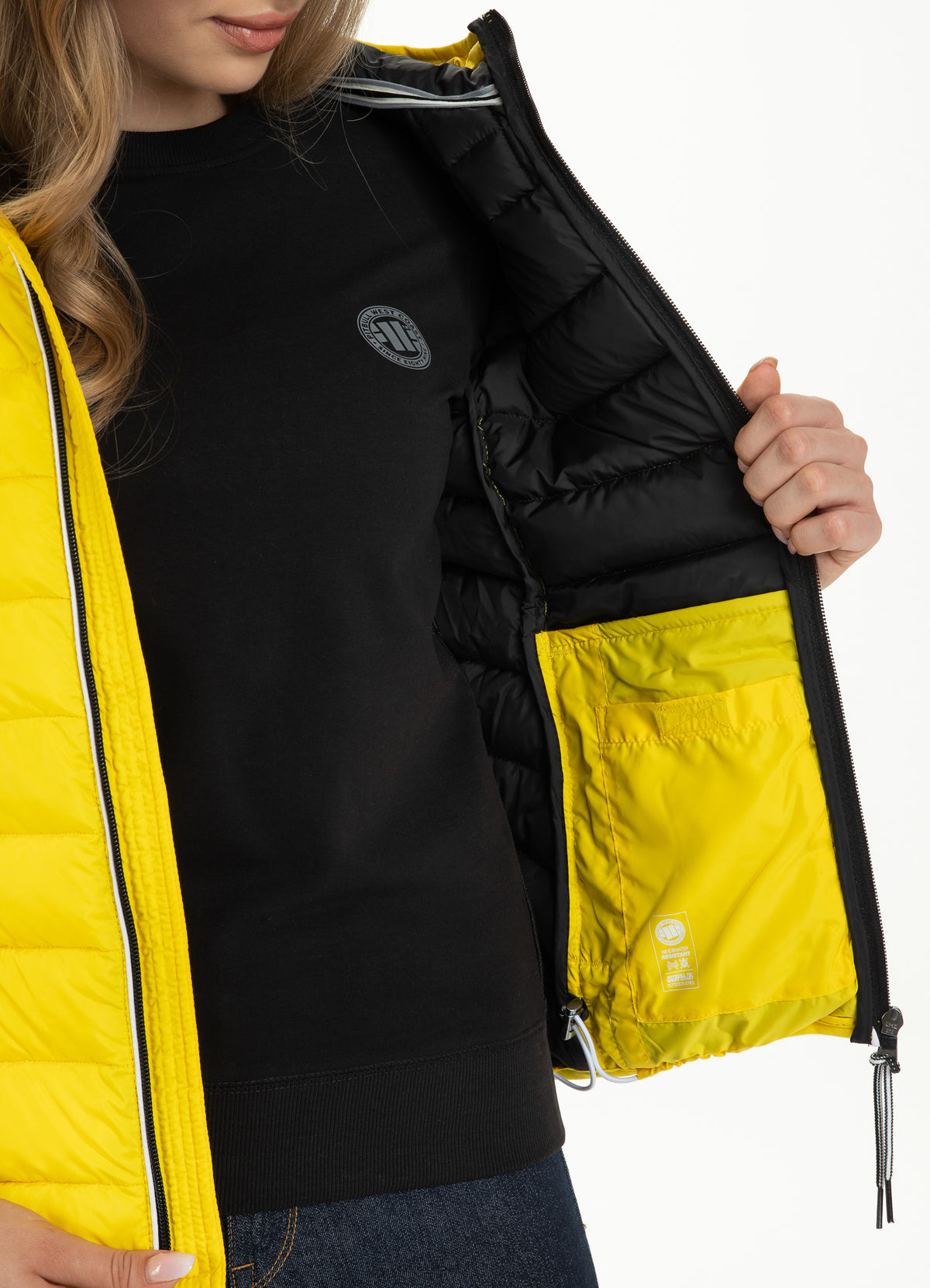 Seacoast Yellow Padded Jacket.