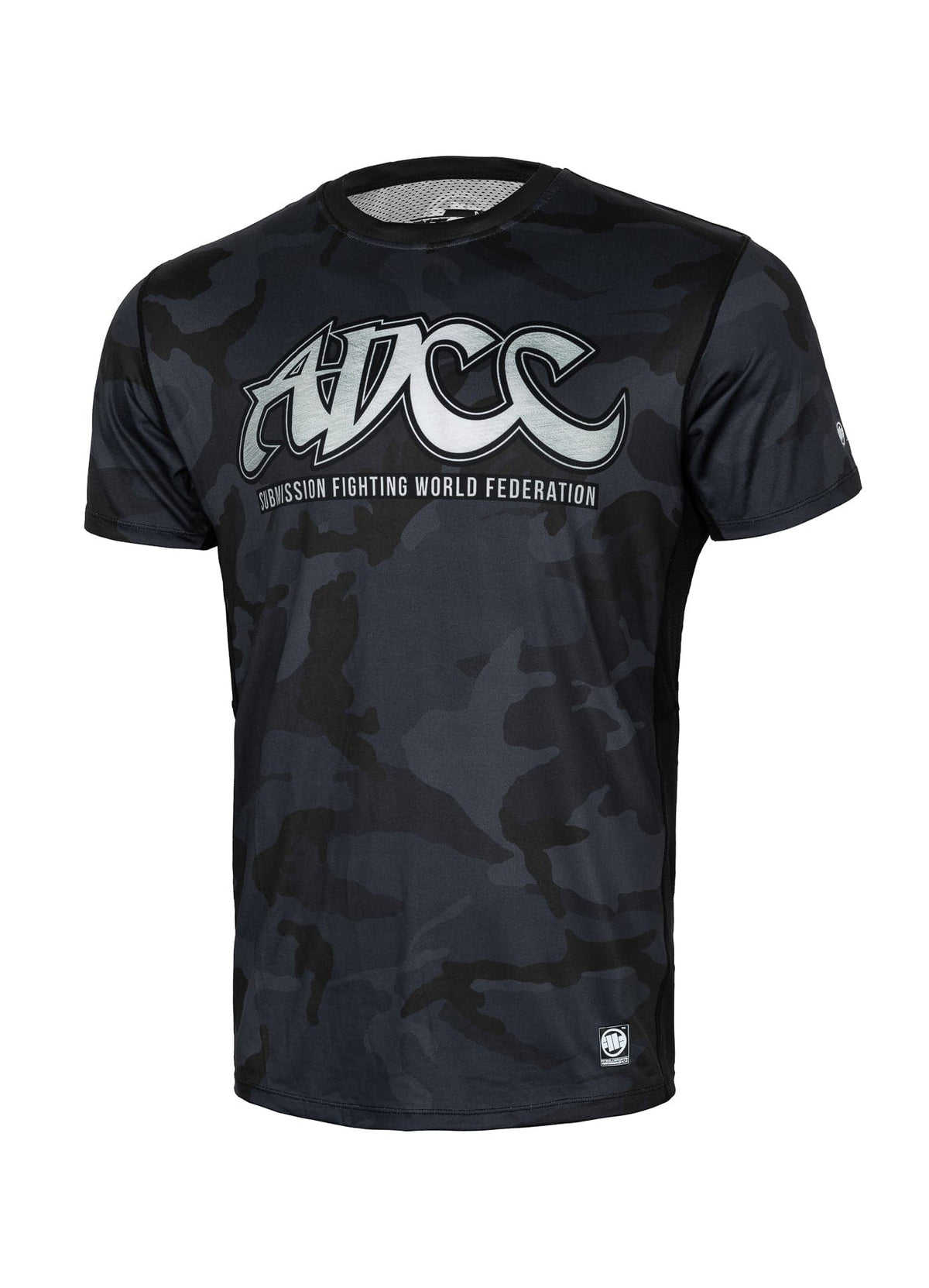 ADCC 2 All Black Camo Mesh T-shirt.