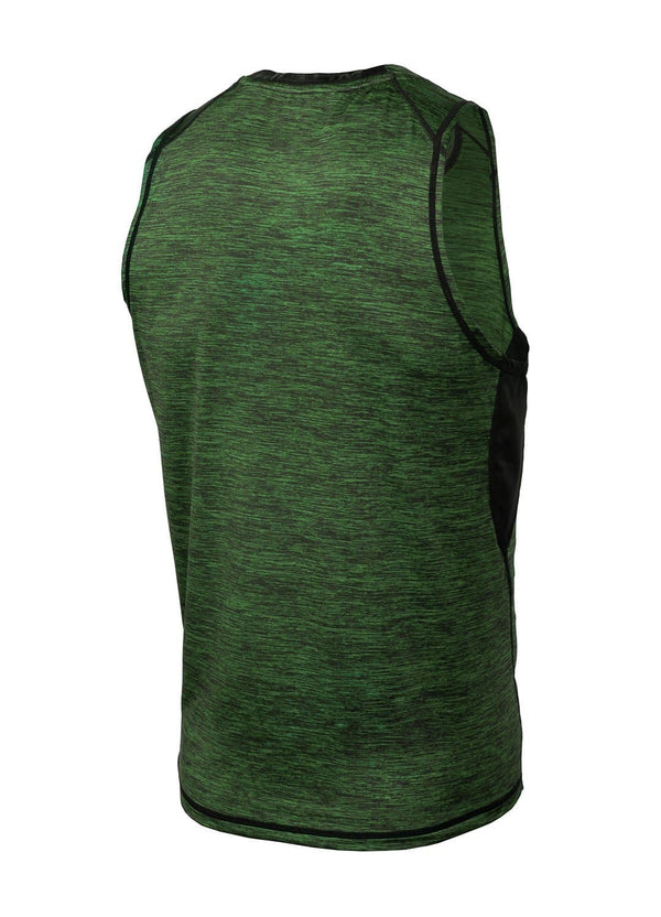 Buy SMALL LOGO Performance Olive Tank Top