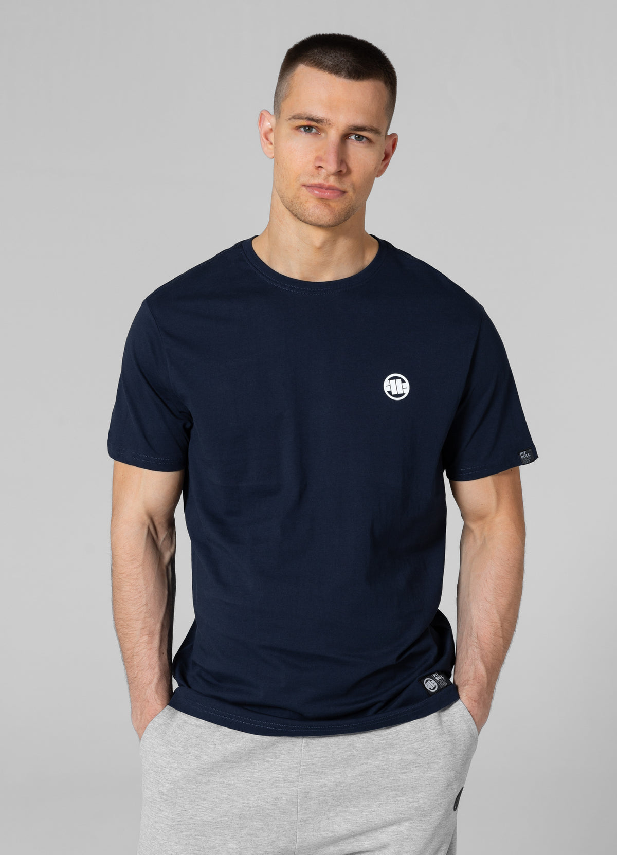 SMALL LOGO Lightweight Dark Navy T-shirt