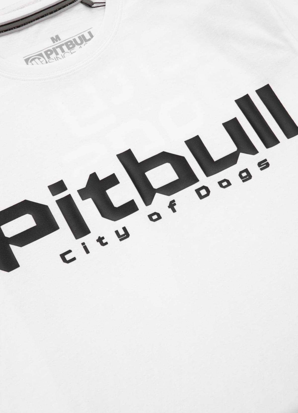 Koszulka CITY OF DOGS Biała - kup z Pitbull West Coast Oficjalny Sklep 