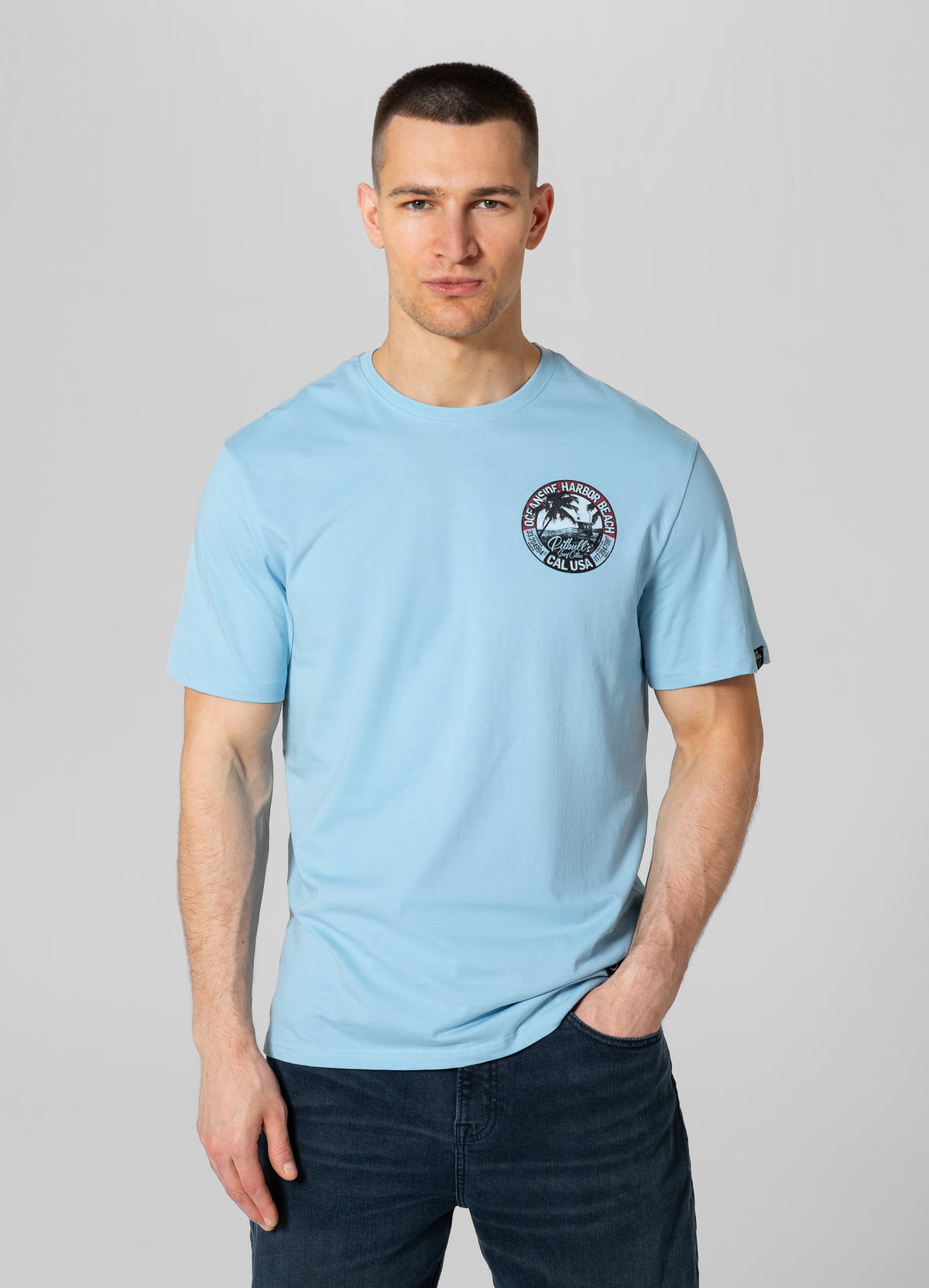 OCEANSIDE Light Blue T-shirt