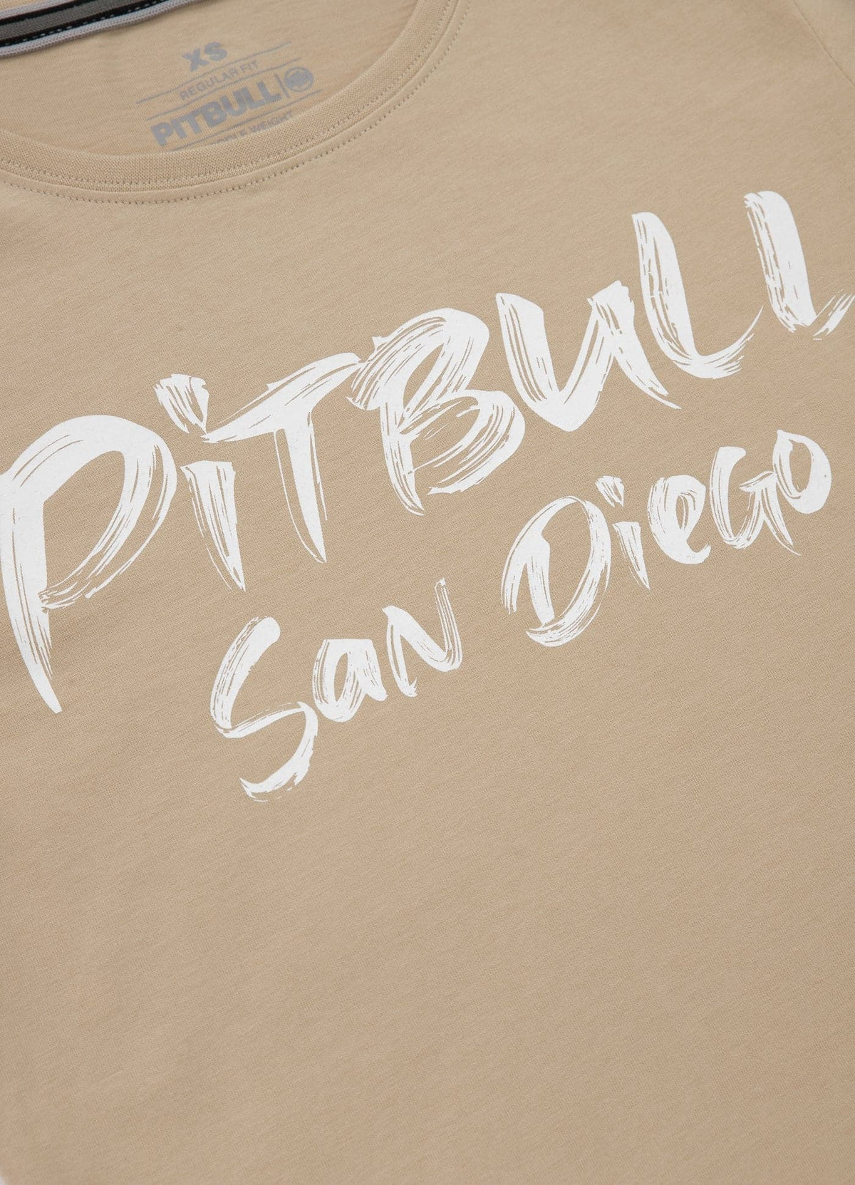 Damska koszulka BRUSH Piaskowa - kup z Pitbull West Coast Oficjalny Sklep 
