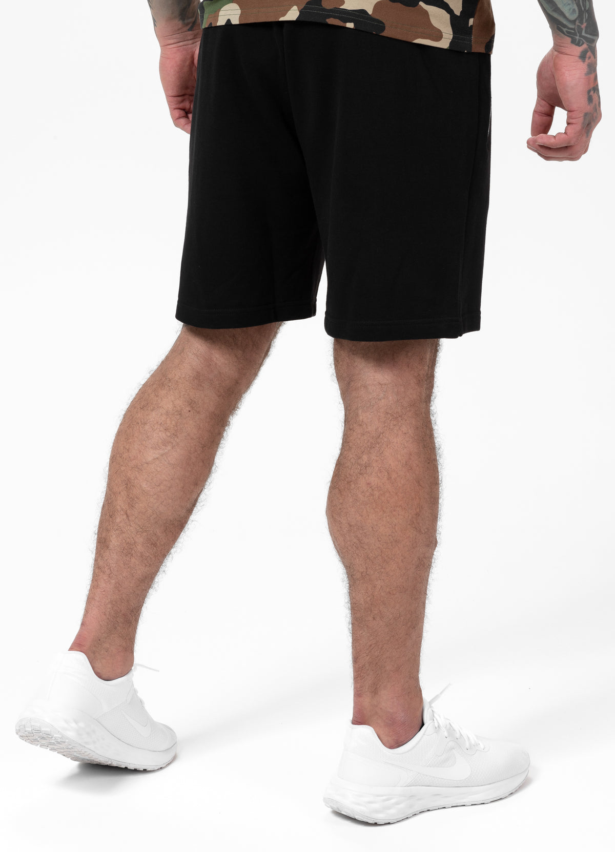 TERRY GROUP Black Shorts
