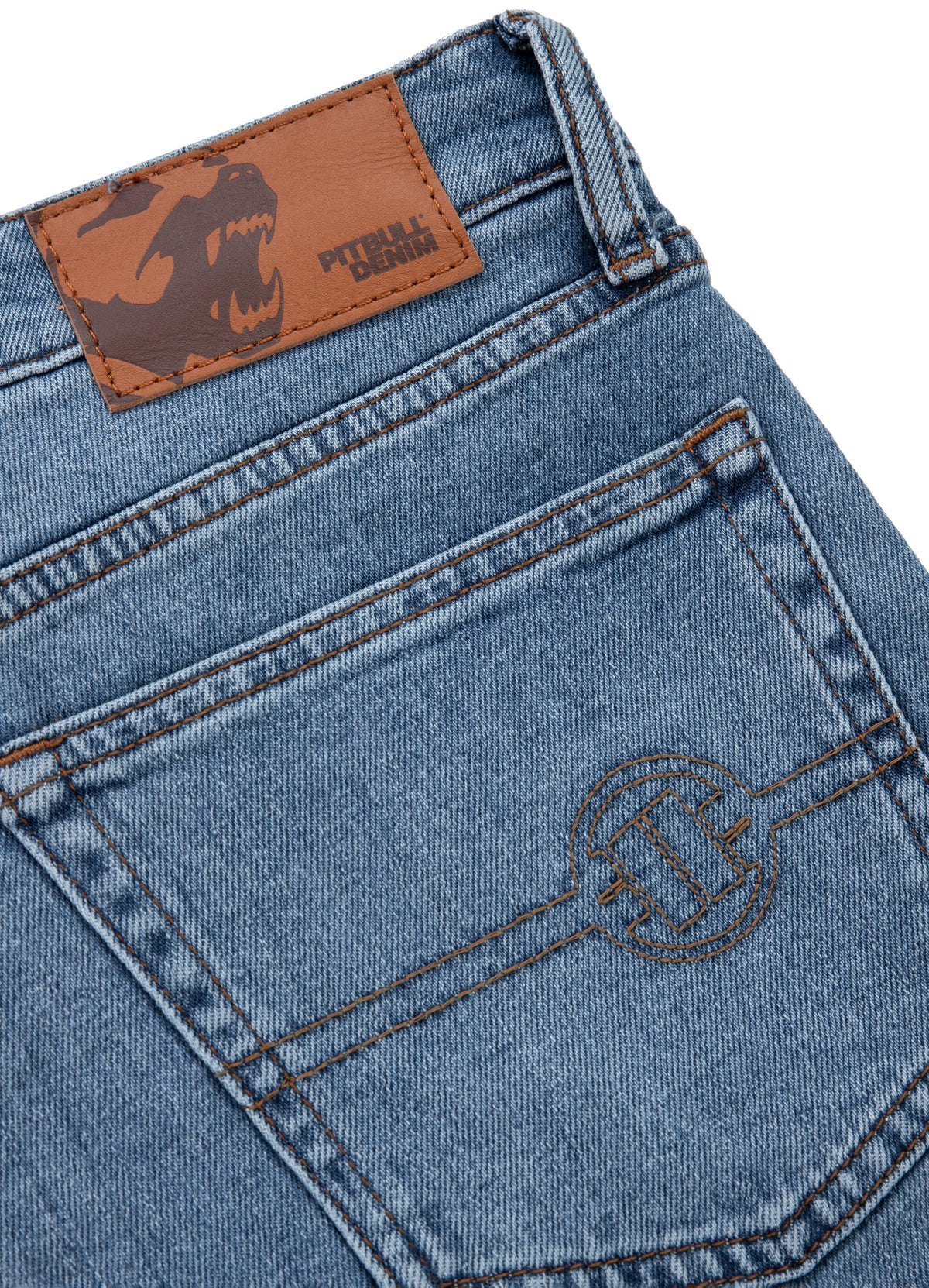 HIGHLANDER Classic Wash Jeans Shorts