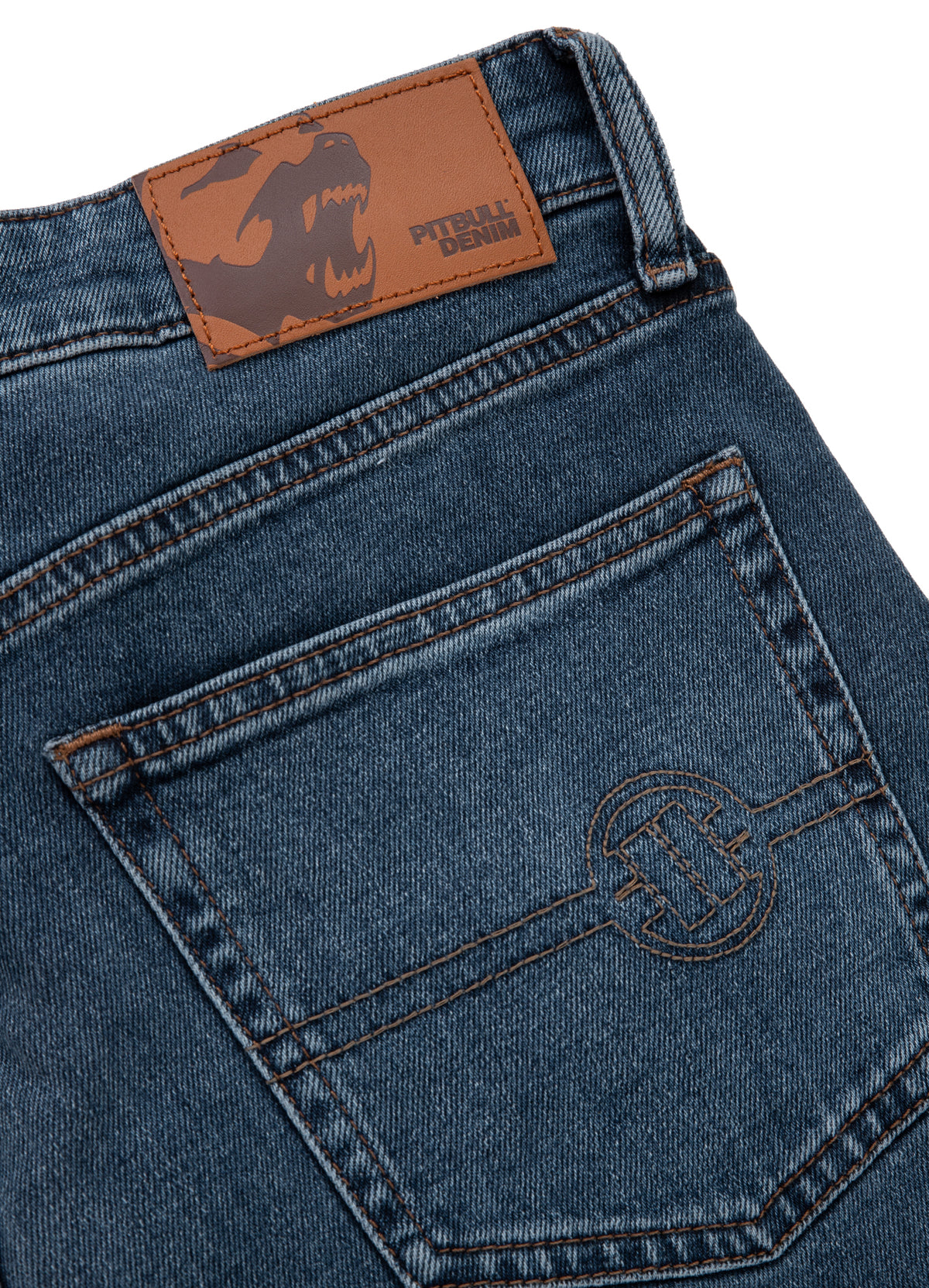 HIGHLANDER Long Medium Wash Jeans