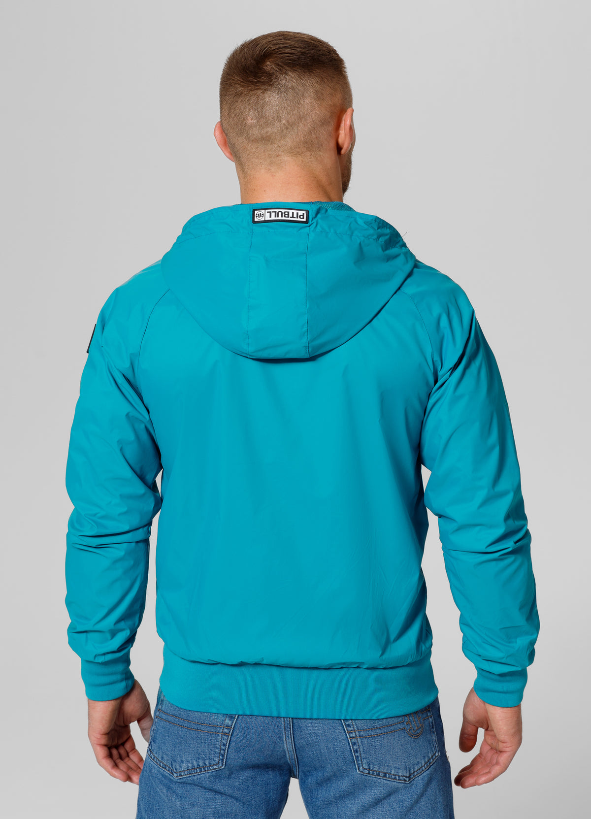 ATHLETIC LOGO Turquoise Jacket