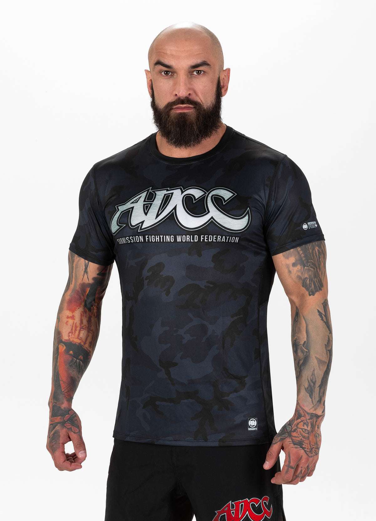 ADCC 2 All Black Camo Mesh T-shirt
