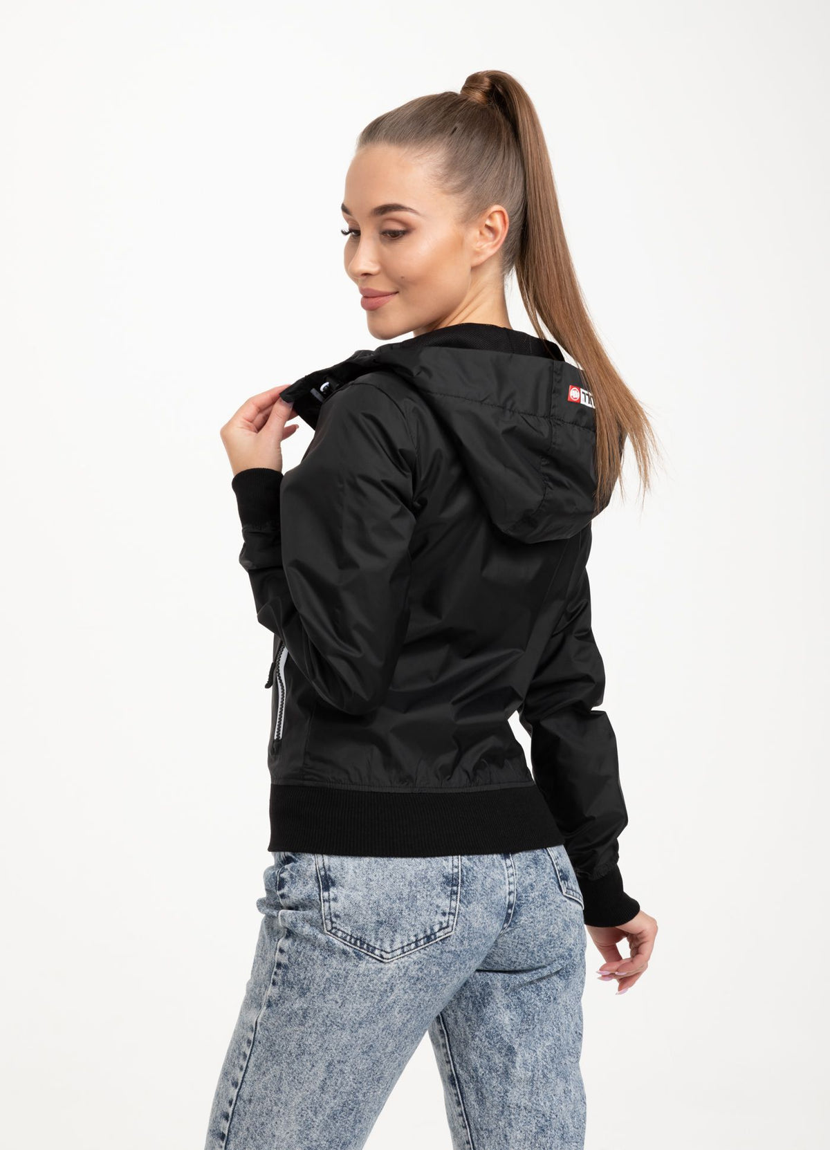 Women&#39;s transitional hooded jacket Aaricia