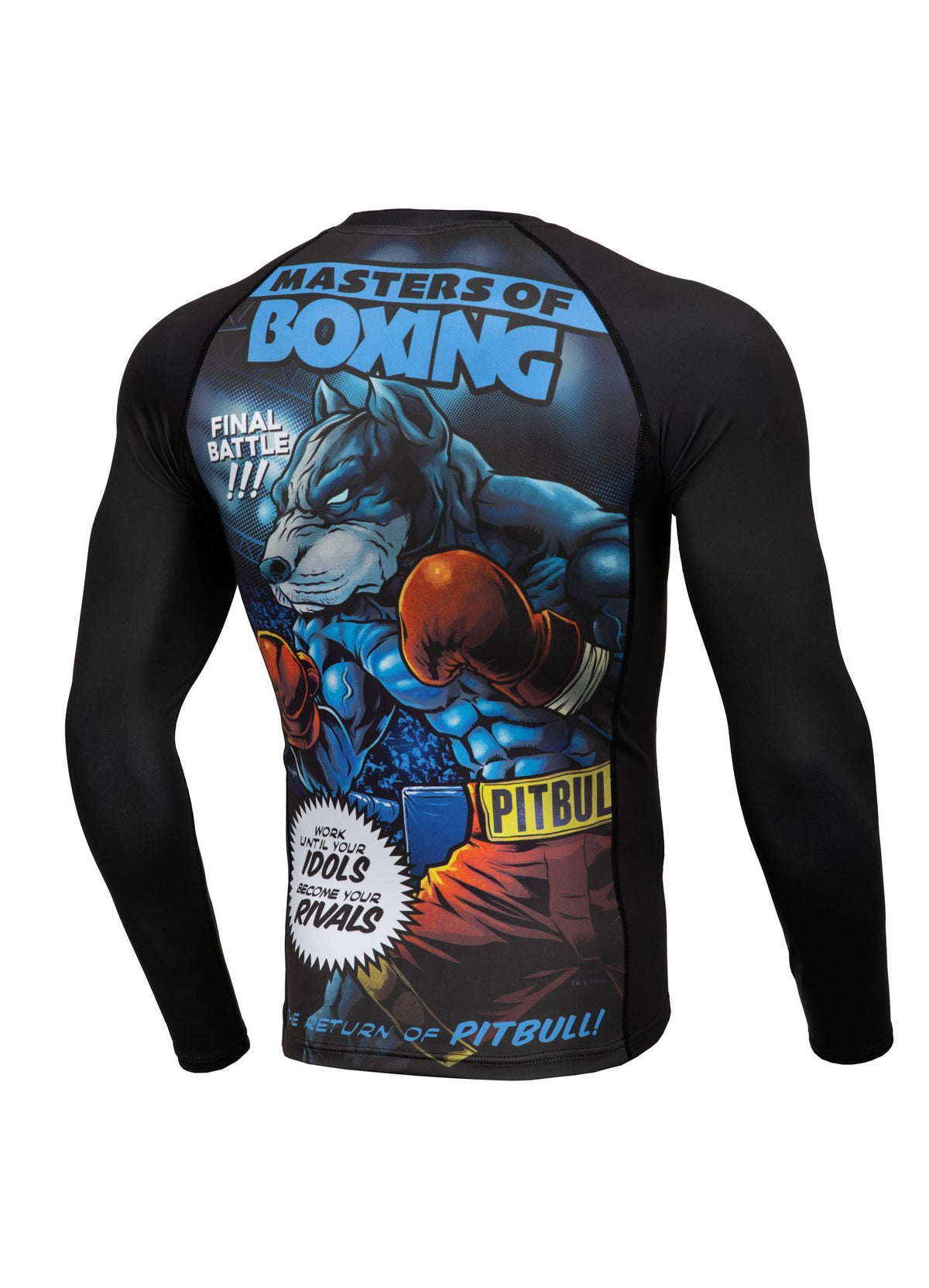 Longsleeve Rashguard Masters Of Boxing