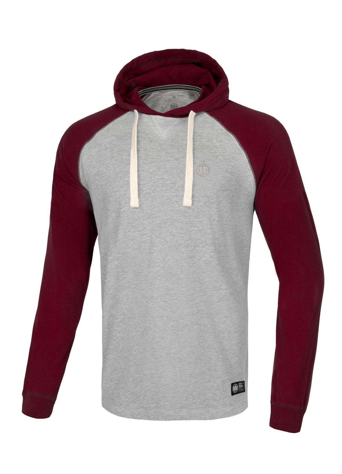 Hooded longsleeve Garment Washed Raglan Small Logo
