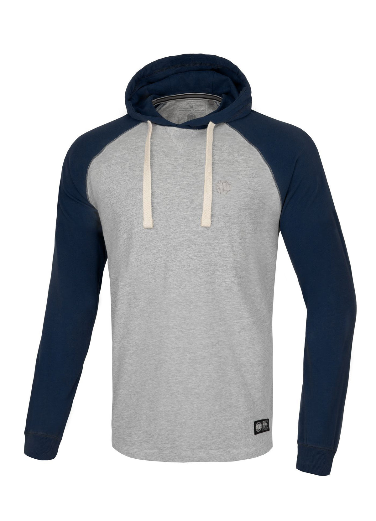 Hooded longsleeve Garment Washed Raglan Small Logo
