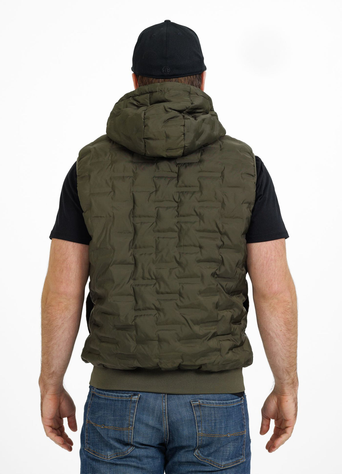 Men&#39;s hooded Vest Carver