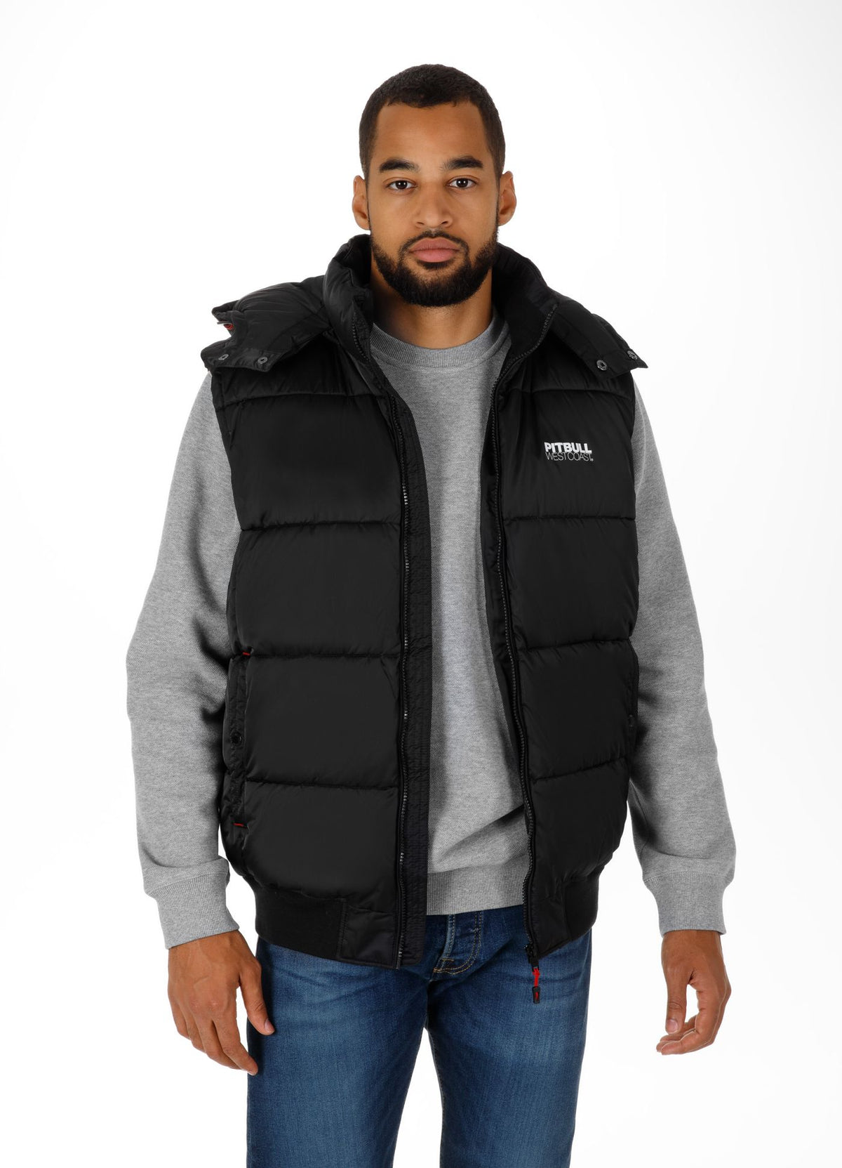 Men&#39;s hooded Vest Walpen