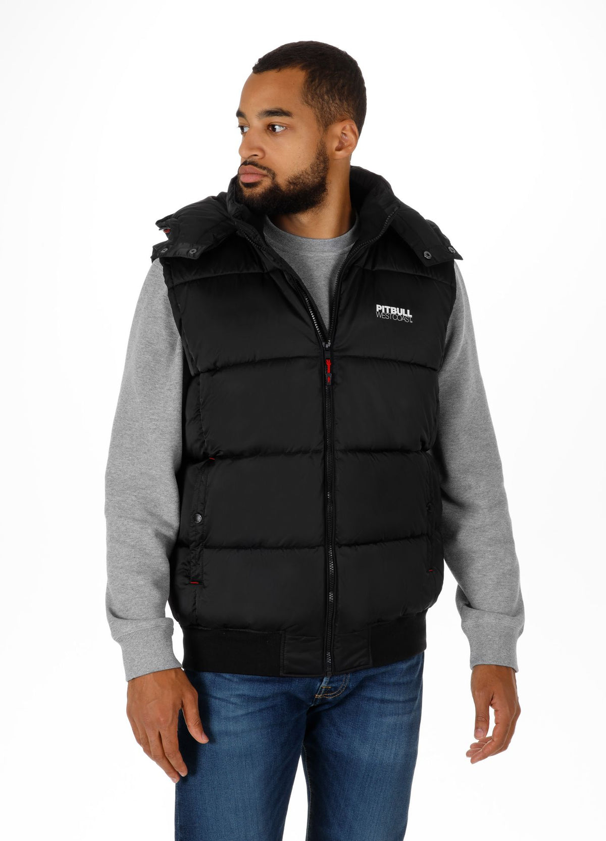 Men&#39;s hooded Vest Walpen