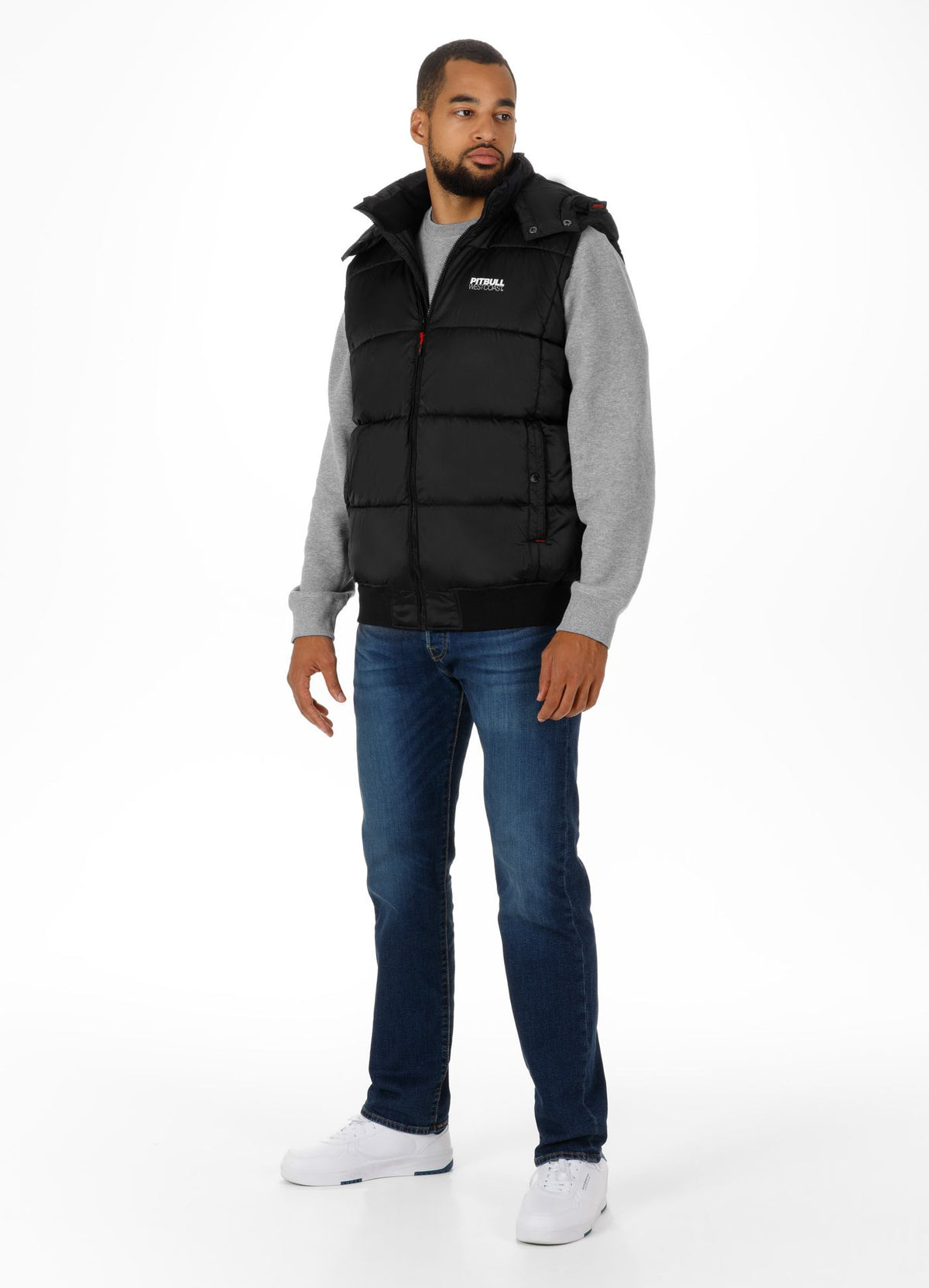 Men&#39;s hooded Vest Walpen