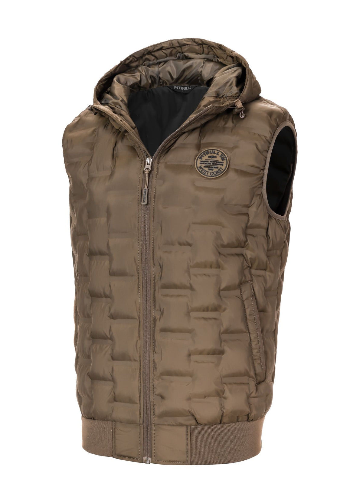 Men&#39;s hooded Vest Eclipse