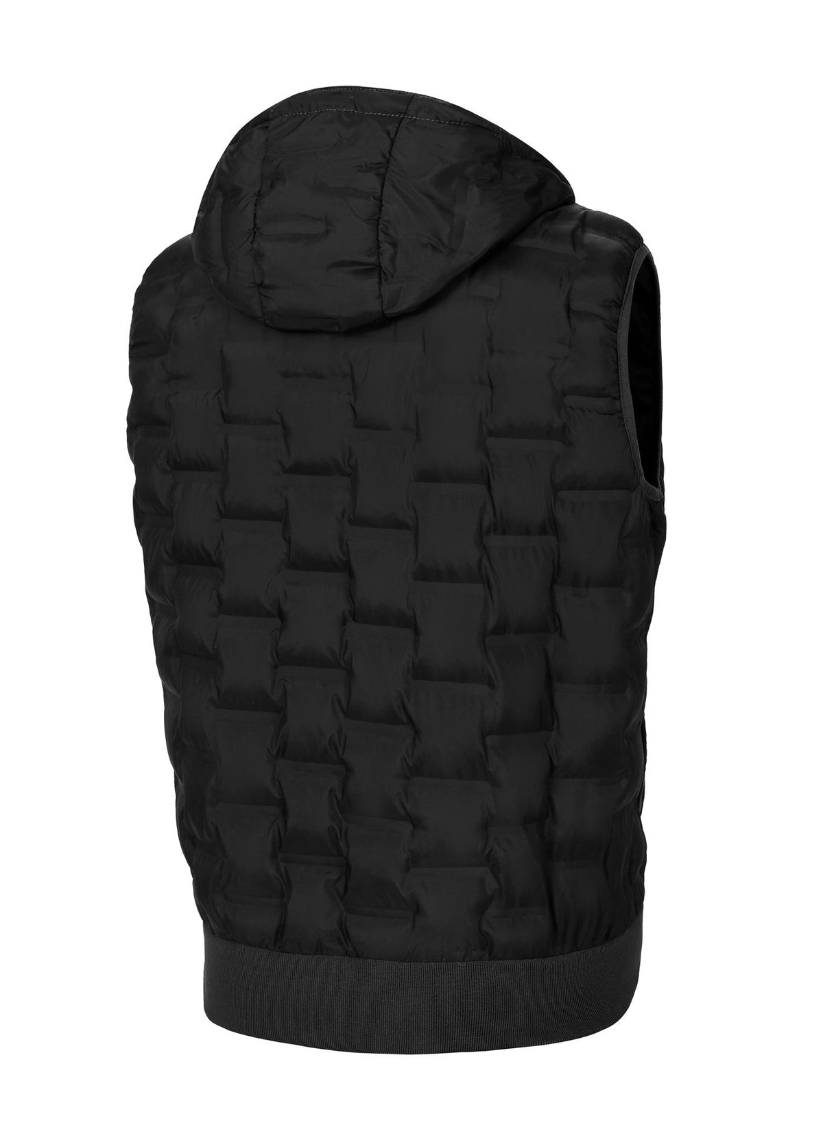Men's hooded Vest Eclipse - Black