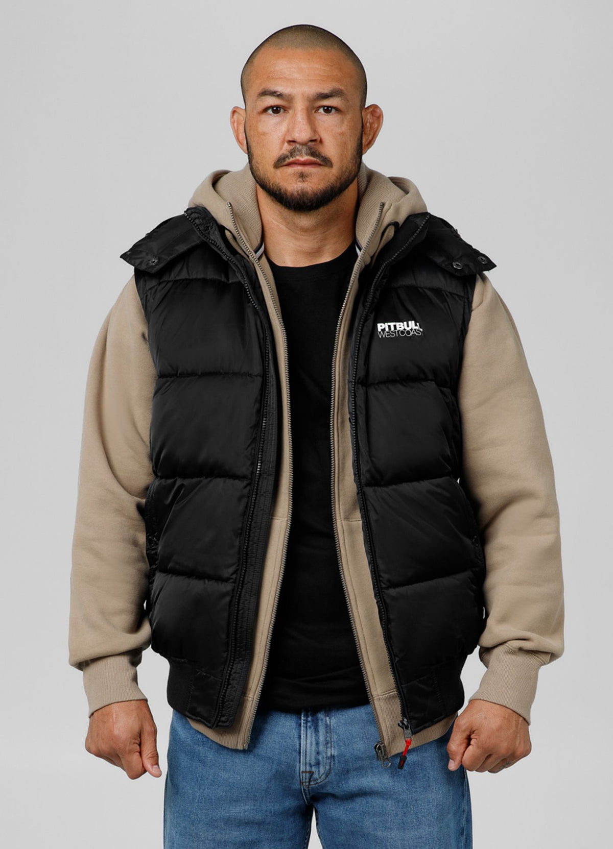 Men&#39;s hooded Vest Walpen