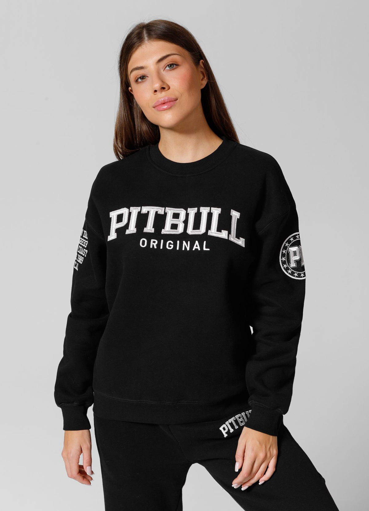 Women&#39;s oversize sweatshirt Tyrian