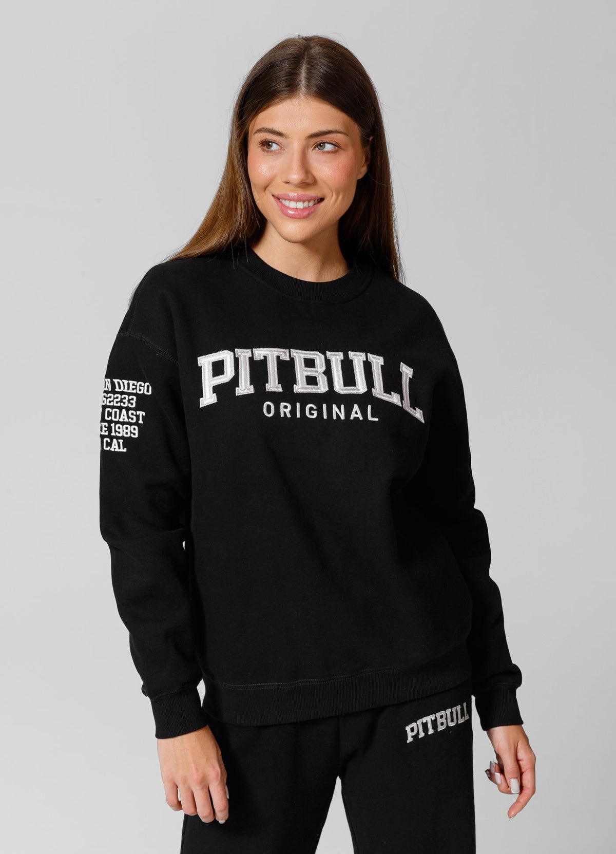 Women&#39;s oversize sweatshirt Tyrian