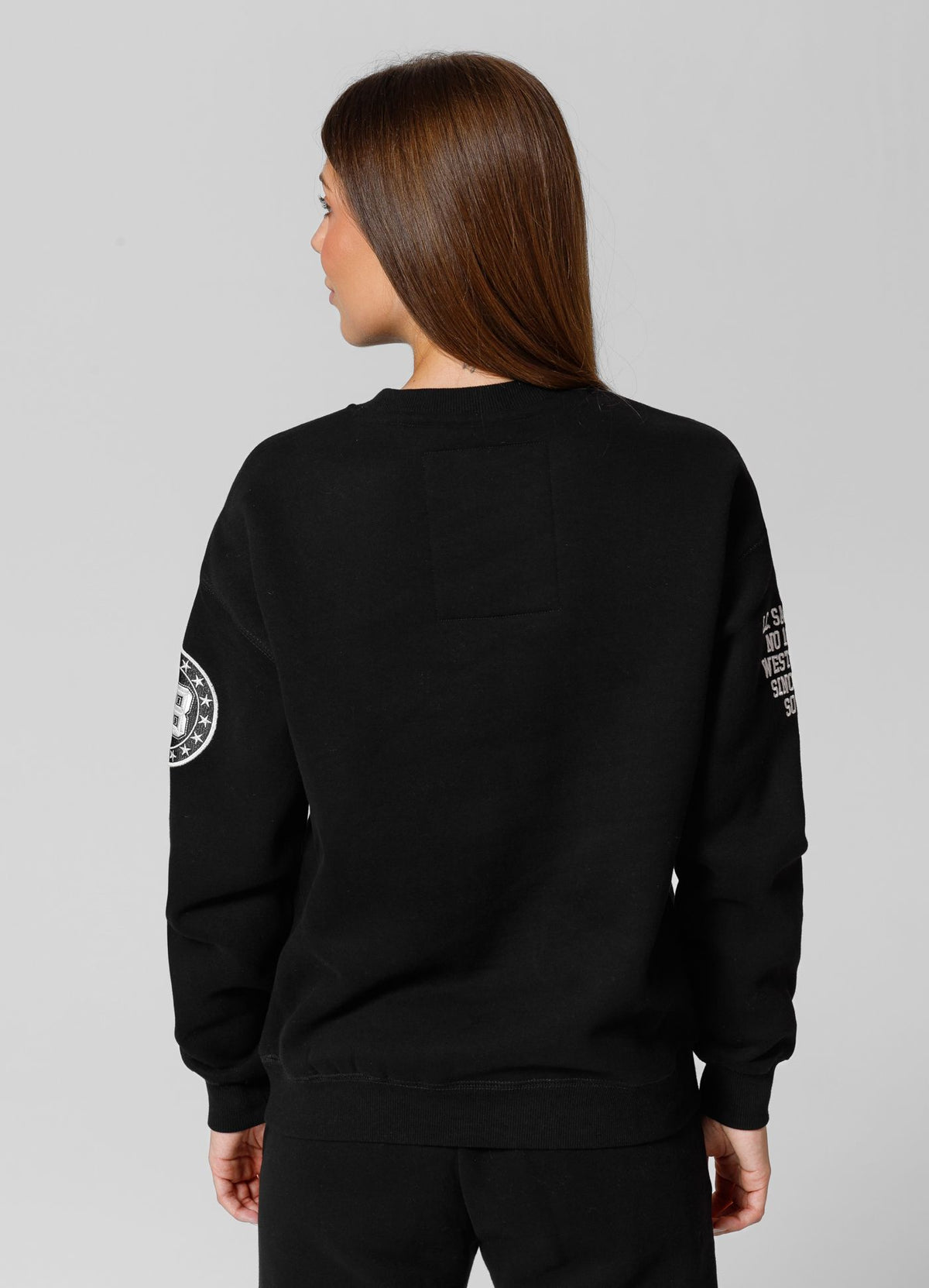 Women&#39;s oversize sweatshirt Tyrian