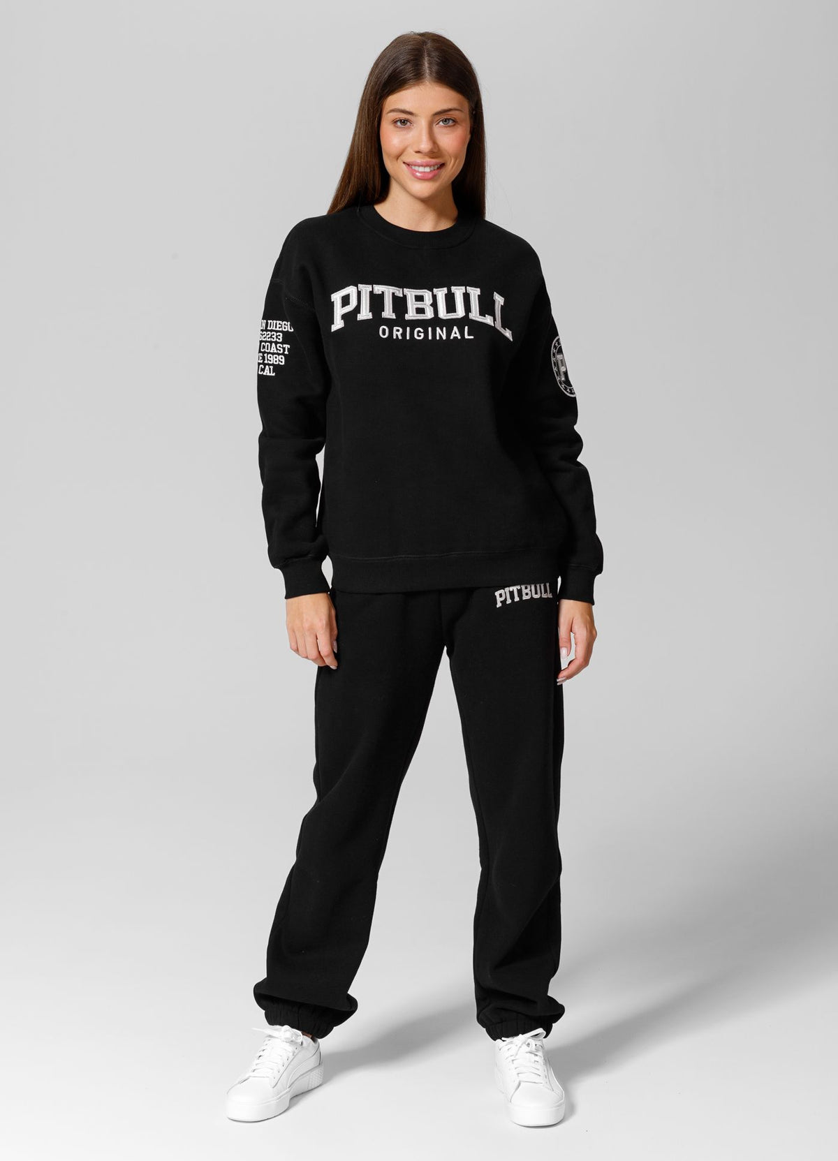 Women&#39;s oversize sweatshirt Tyrian