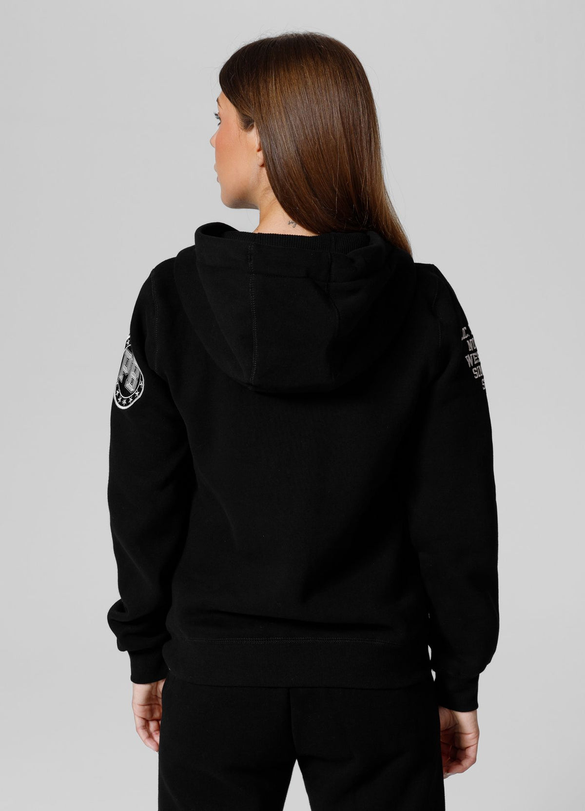 Women&#39;s zip-up hoodie French Tyrian