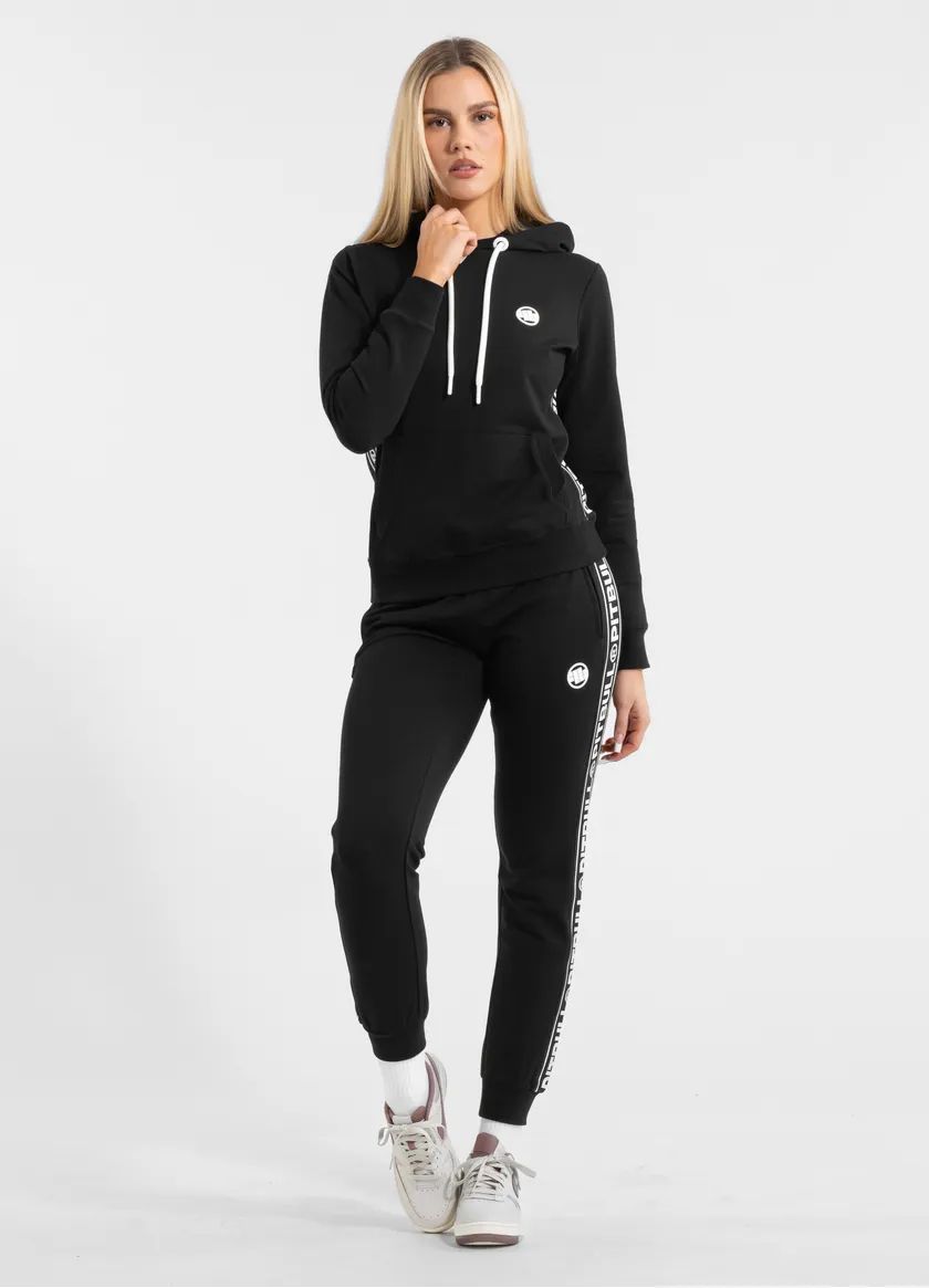 Women&#39;s hoodie French Terry La Canada - Black