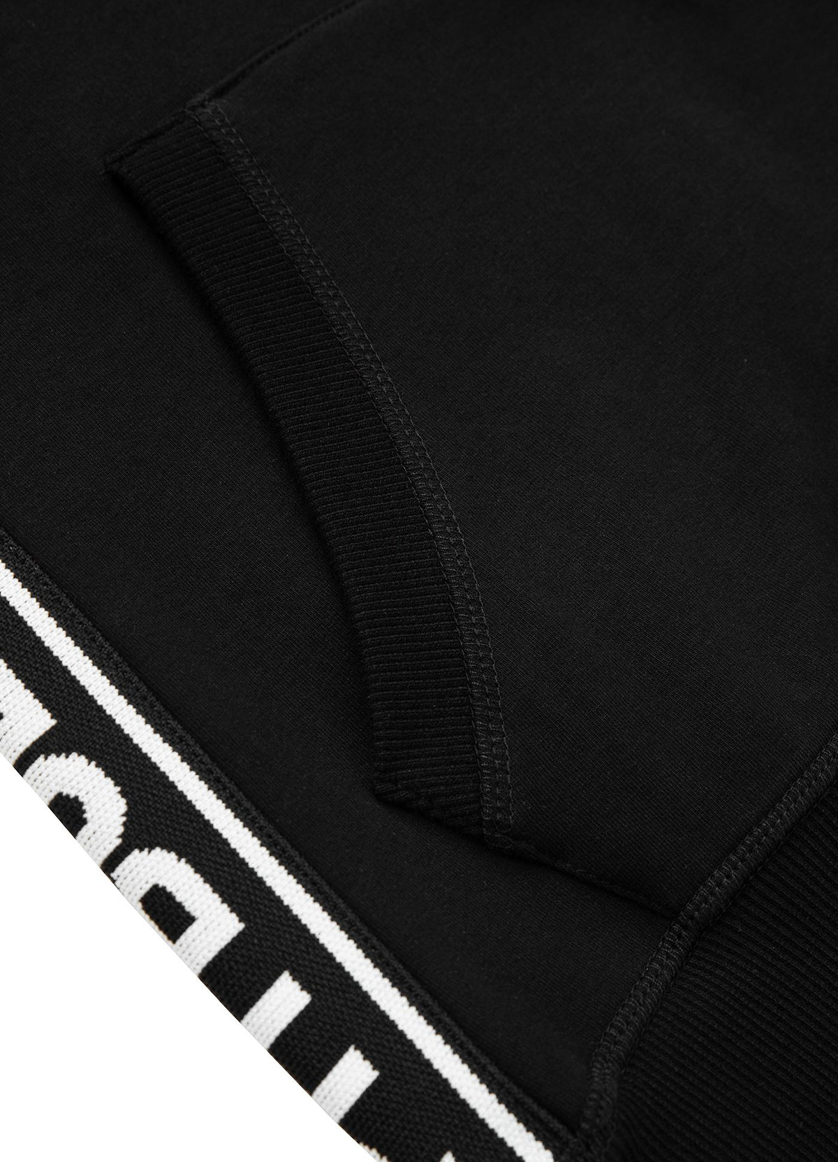 Women&#39;s hoodie French Terry La Canada - Black