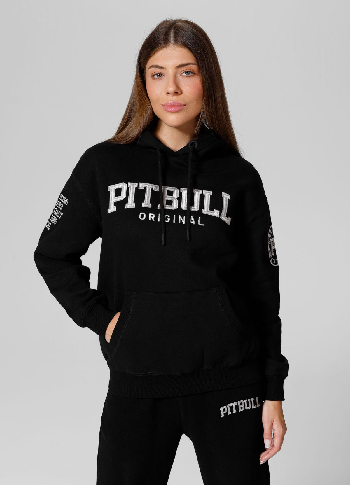 Women&#39;s oversize hoodie Tyrian