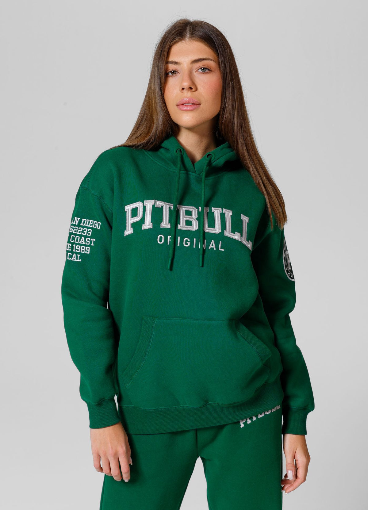 Women&#39;s oversize hoodie Tyrian