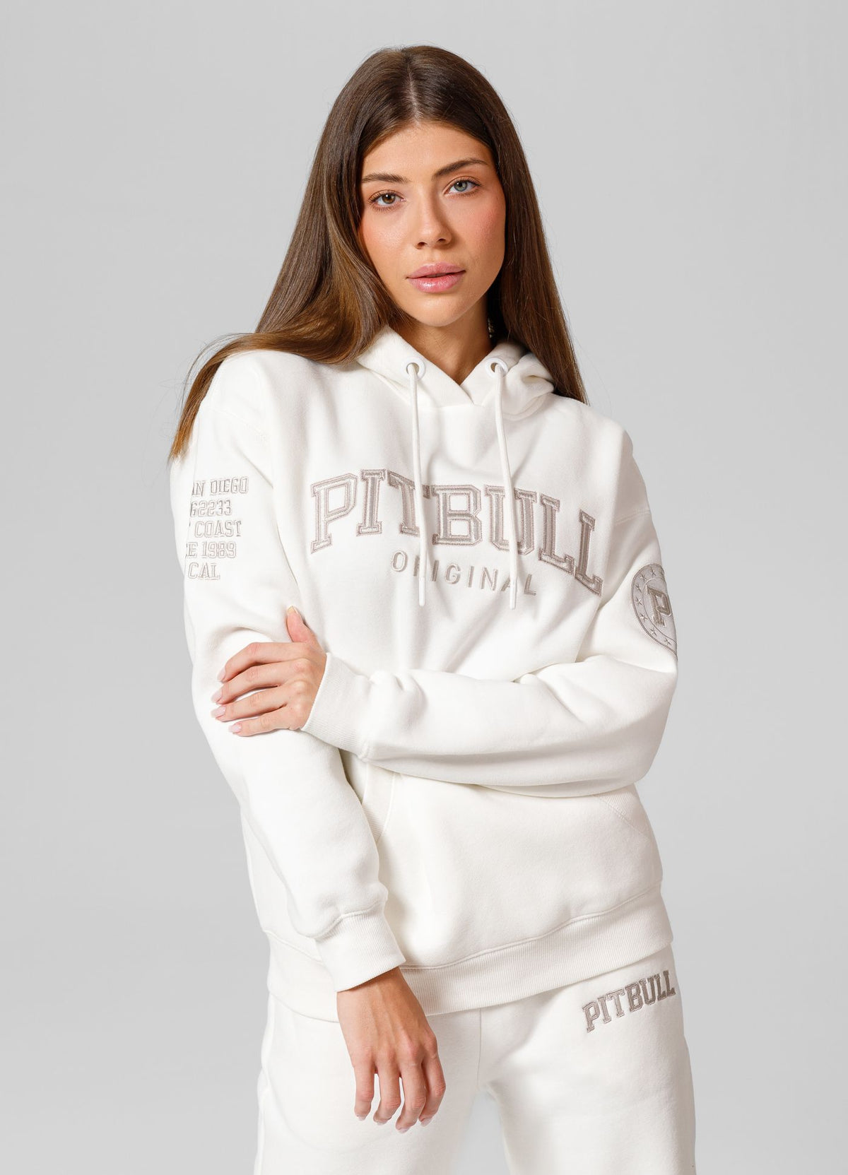 Women&#39;s oversize hoodie Tyrian