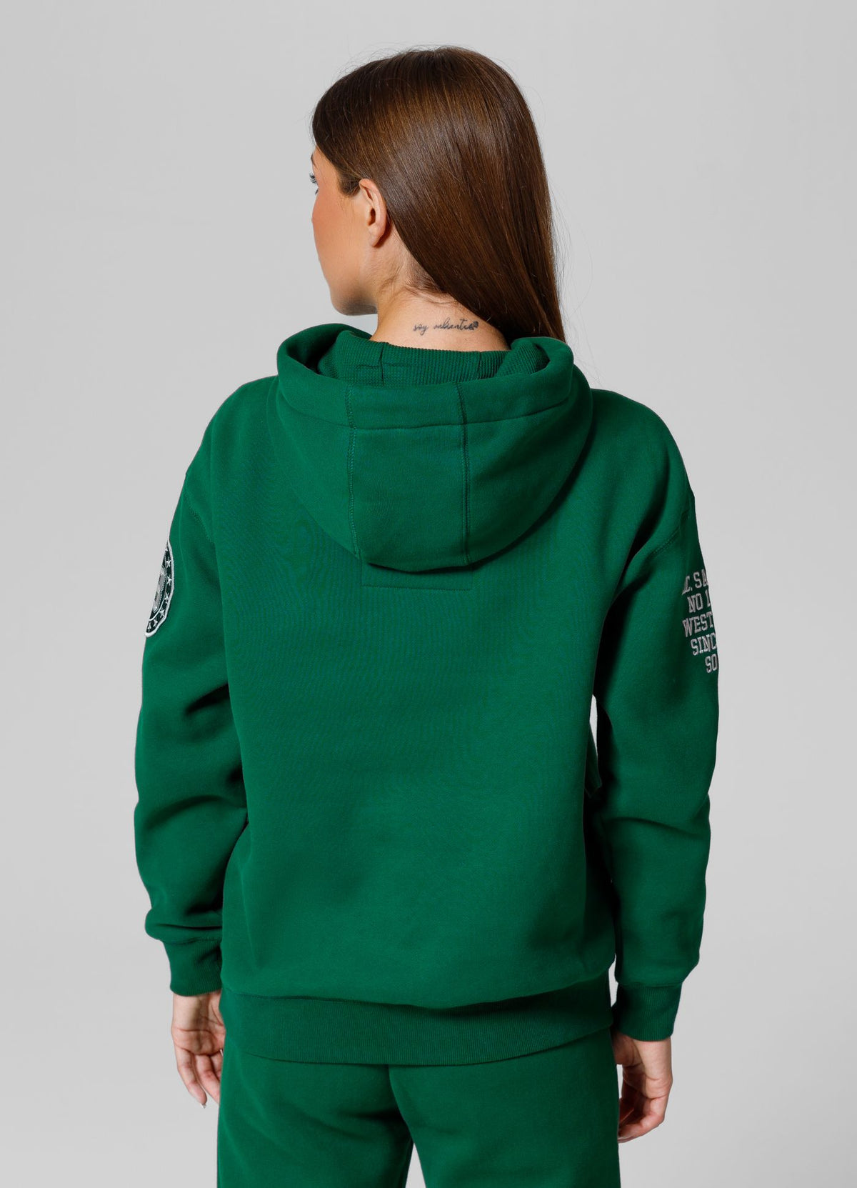 Women&#39;s oversize hoodie Tyrian