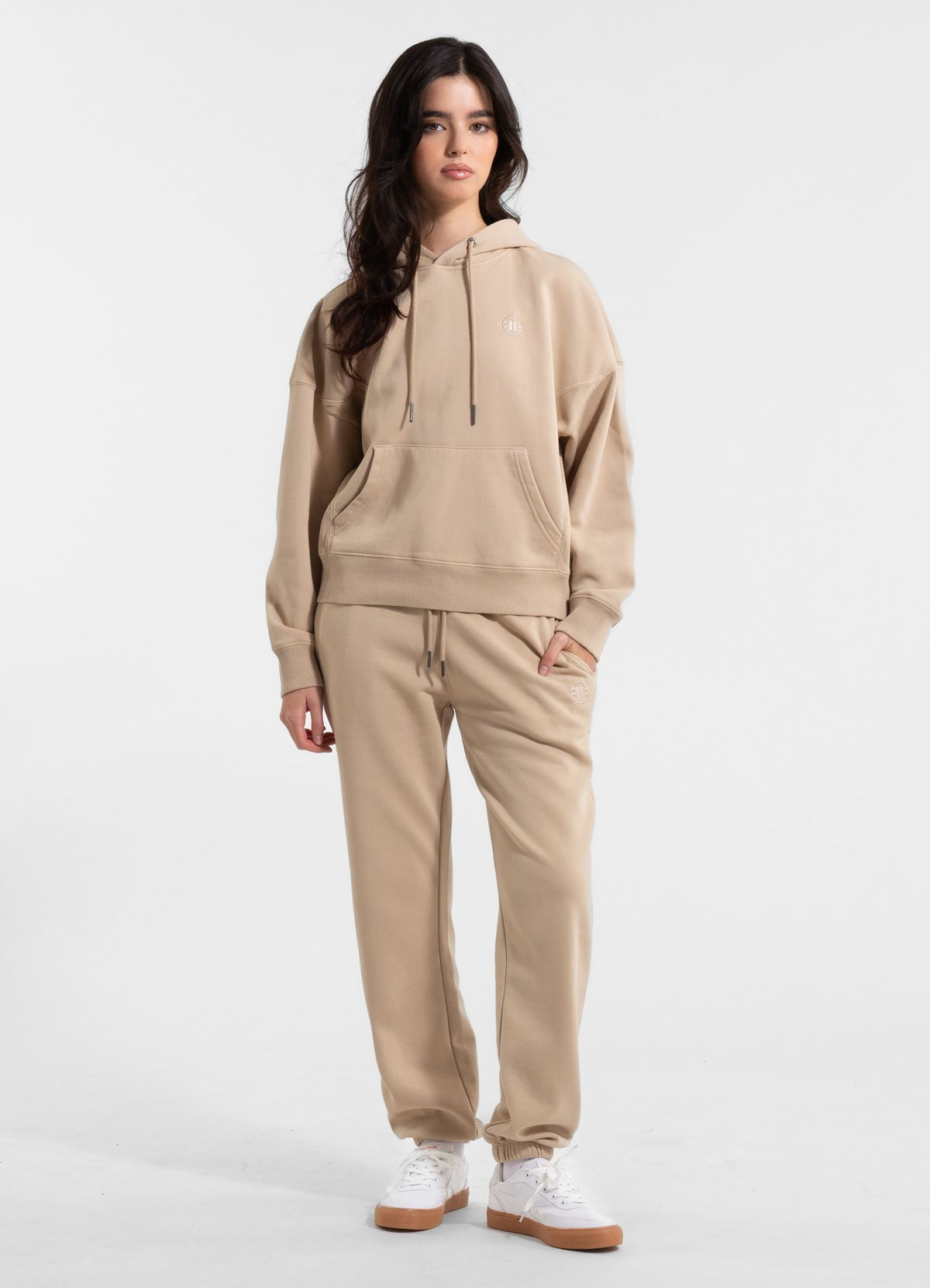 Women's hoodie Washed Manzanita - Sand