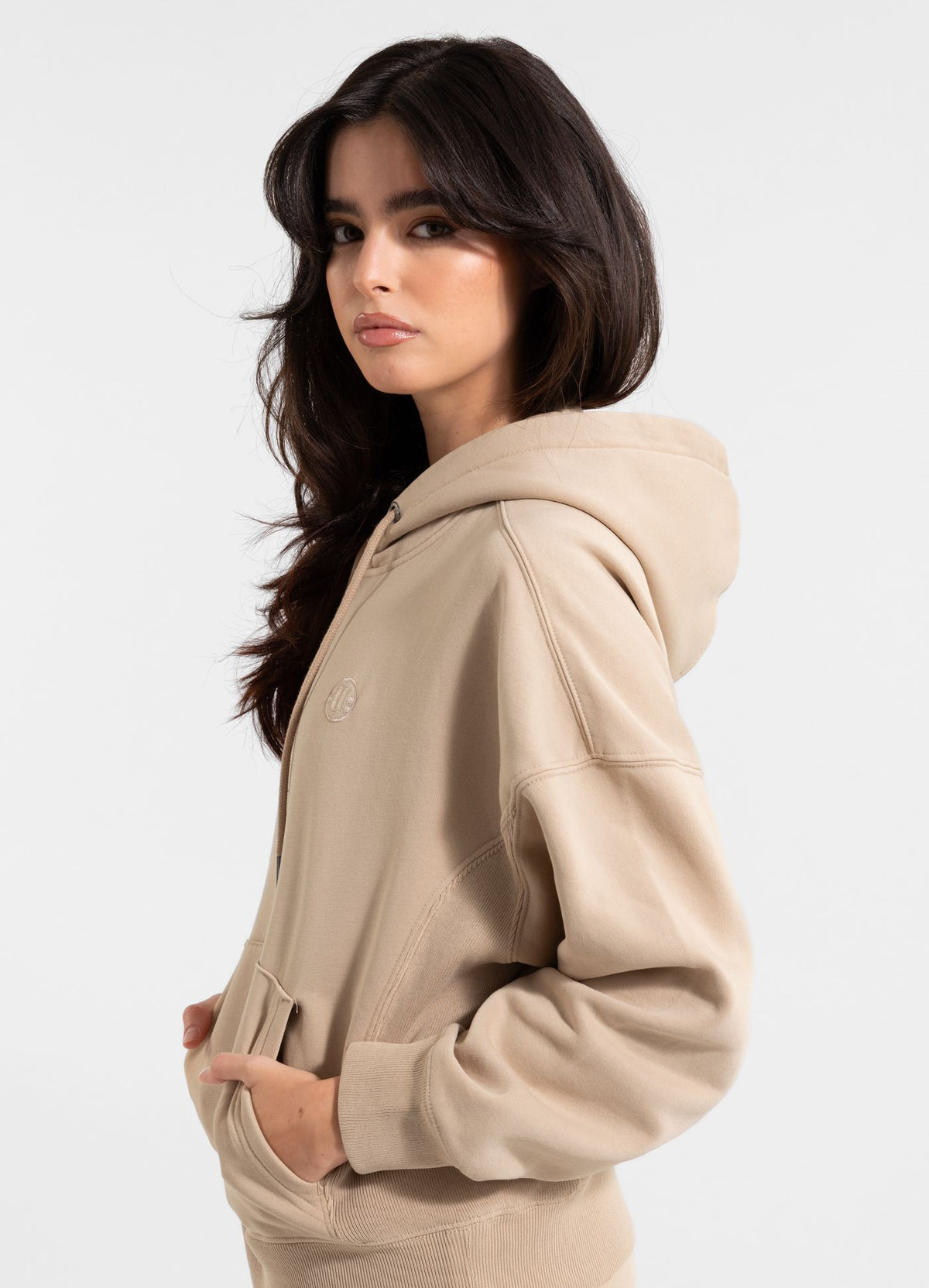 Women's hoodie Washed Manzanita - Sand