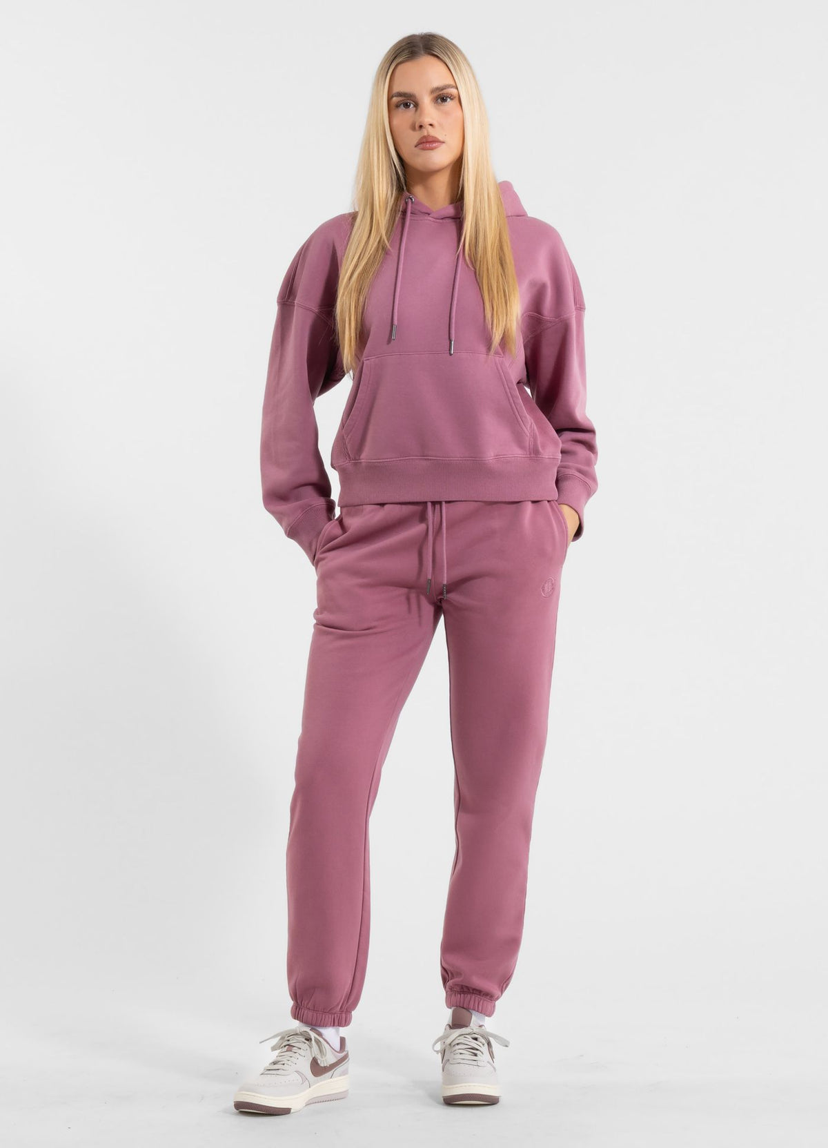 Women's hoodie Washed Manzanita - Pink