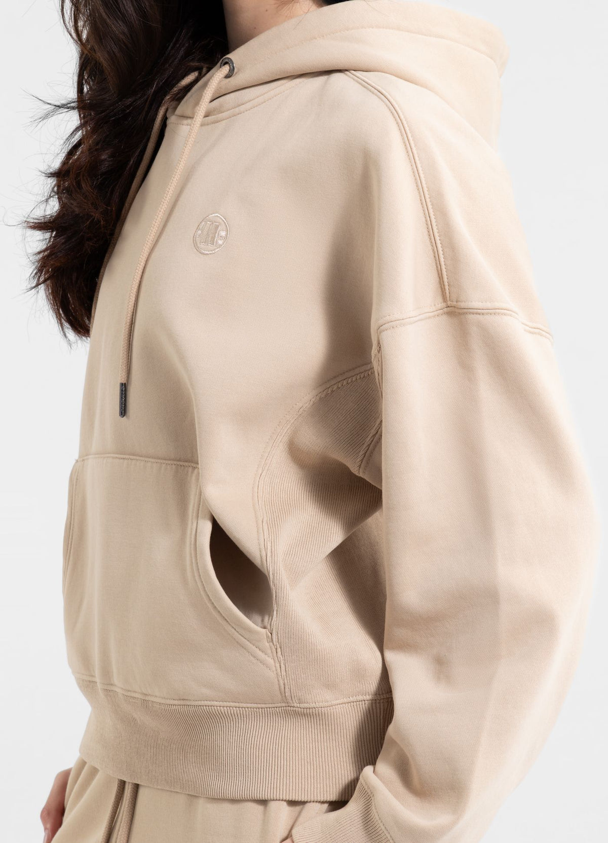 Women's hoodie Washed Manzanita - Sand