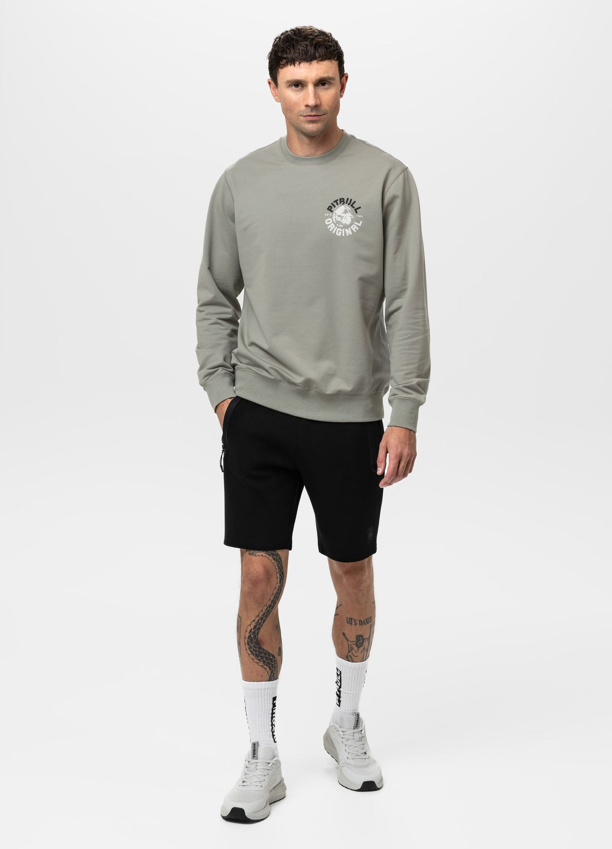 Men's Sweatshirt DOG SD - Dusty Salvia