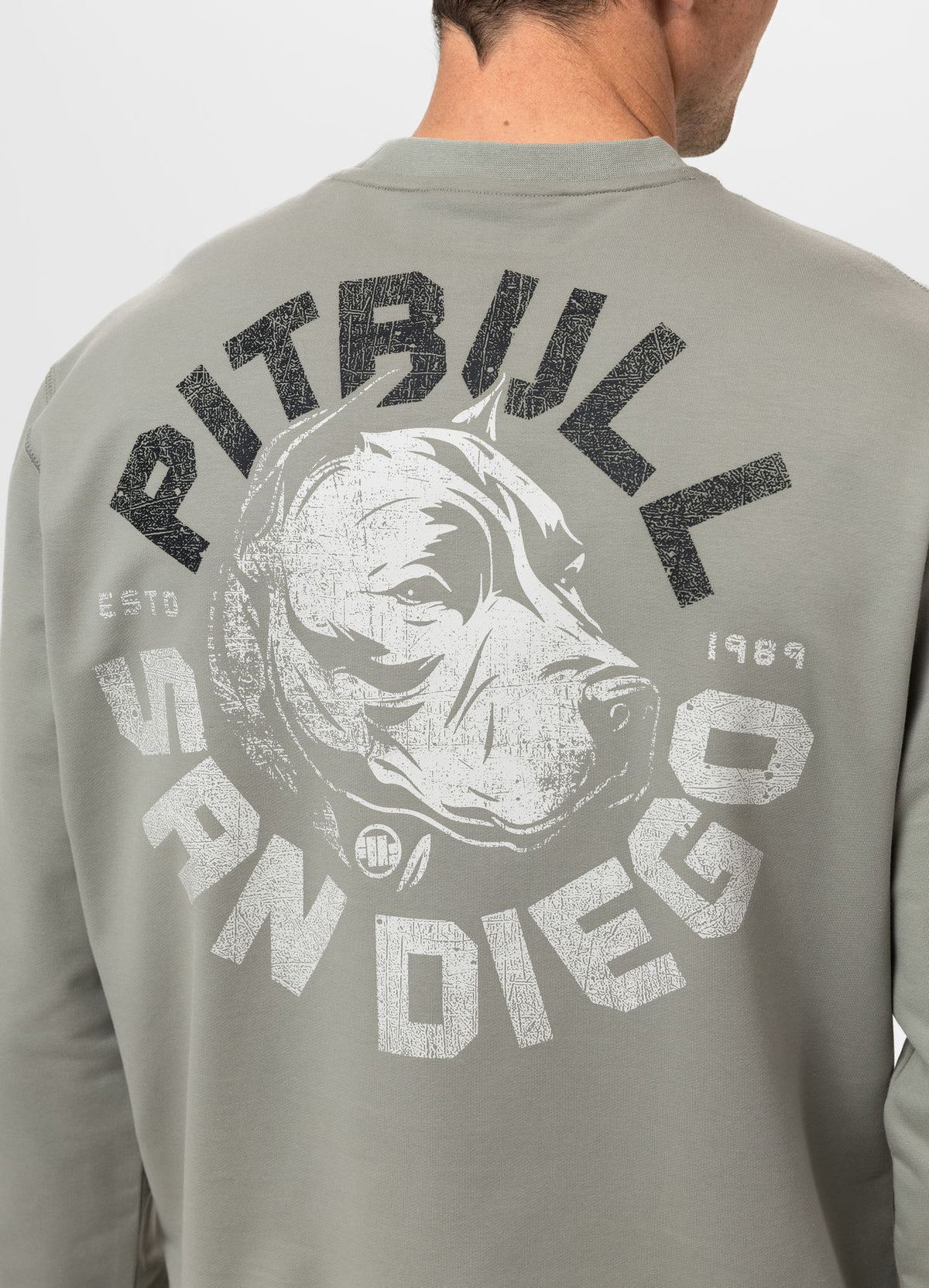 Men's Sweatshirt DOG SD - Dusty Salvia