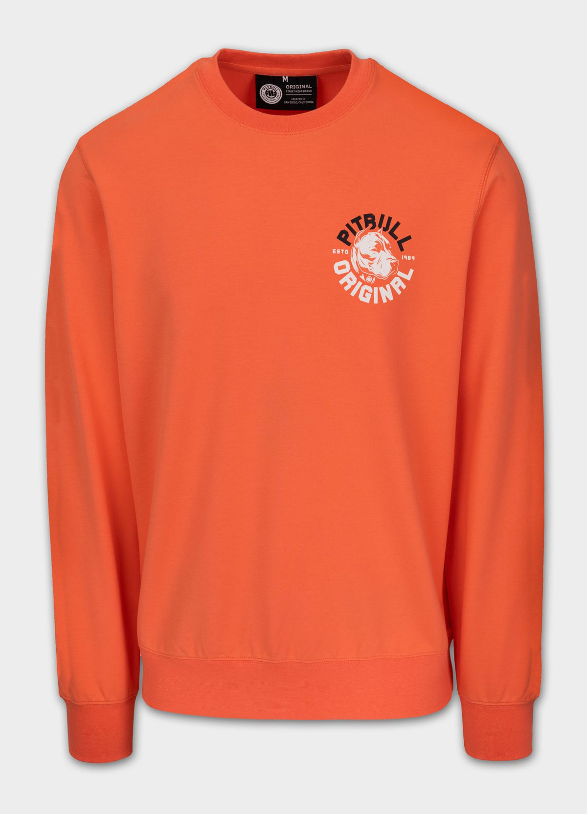 Men's Sweatshirt DOG SD - Salmon