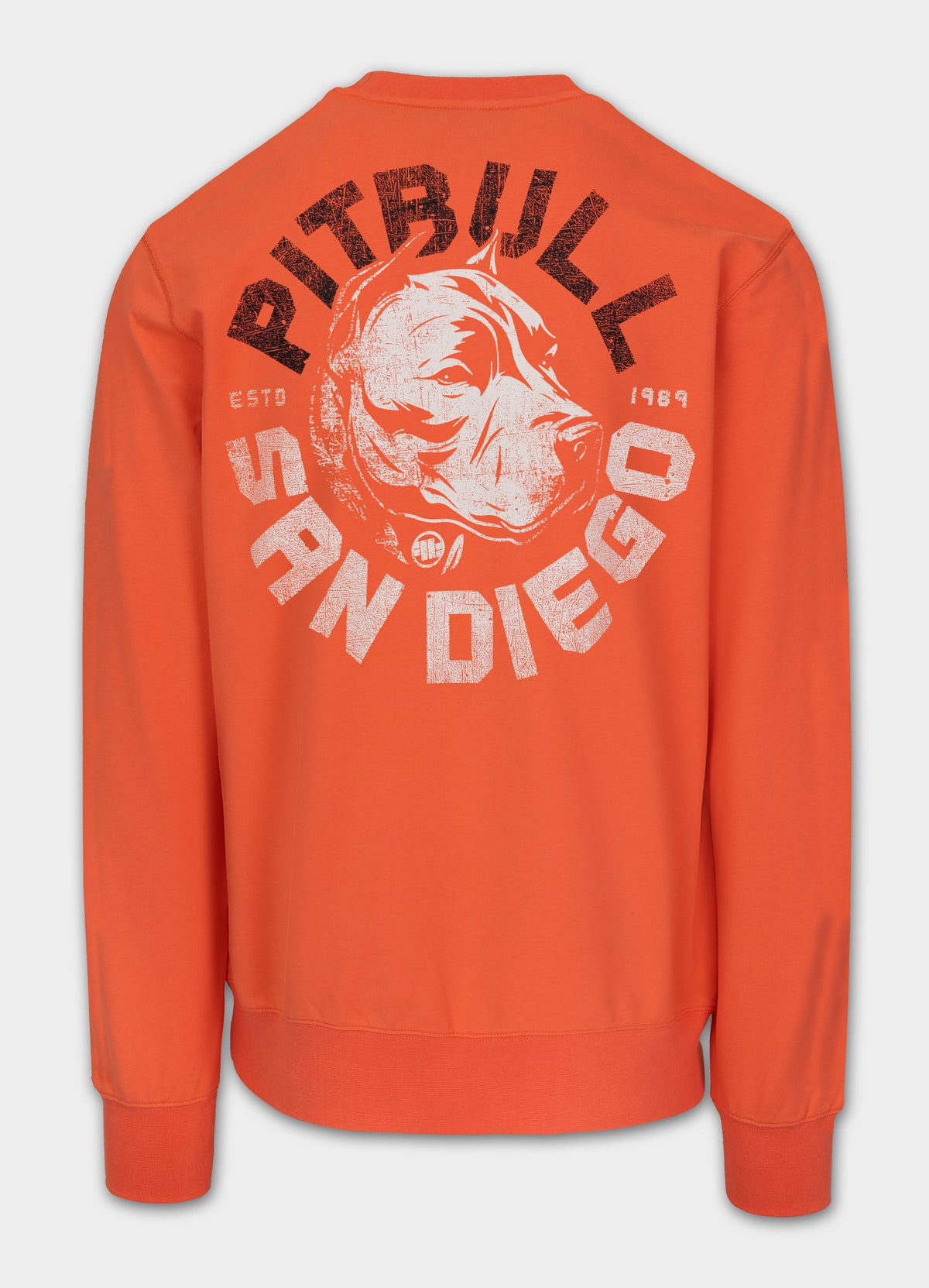 Men's Sweatshirt DOG SD - Salmon