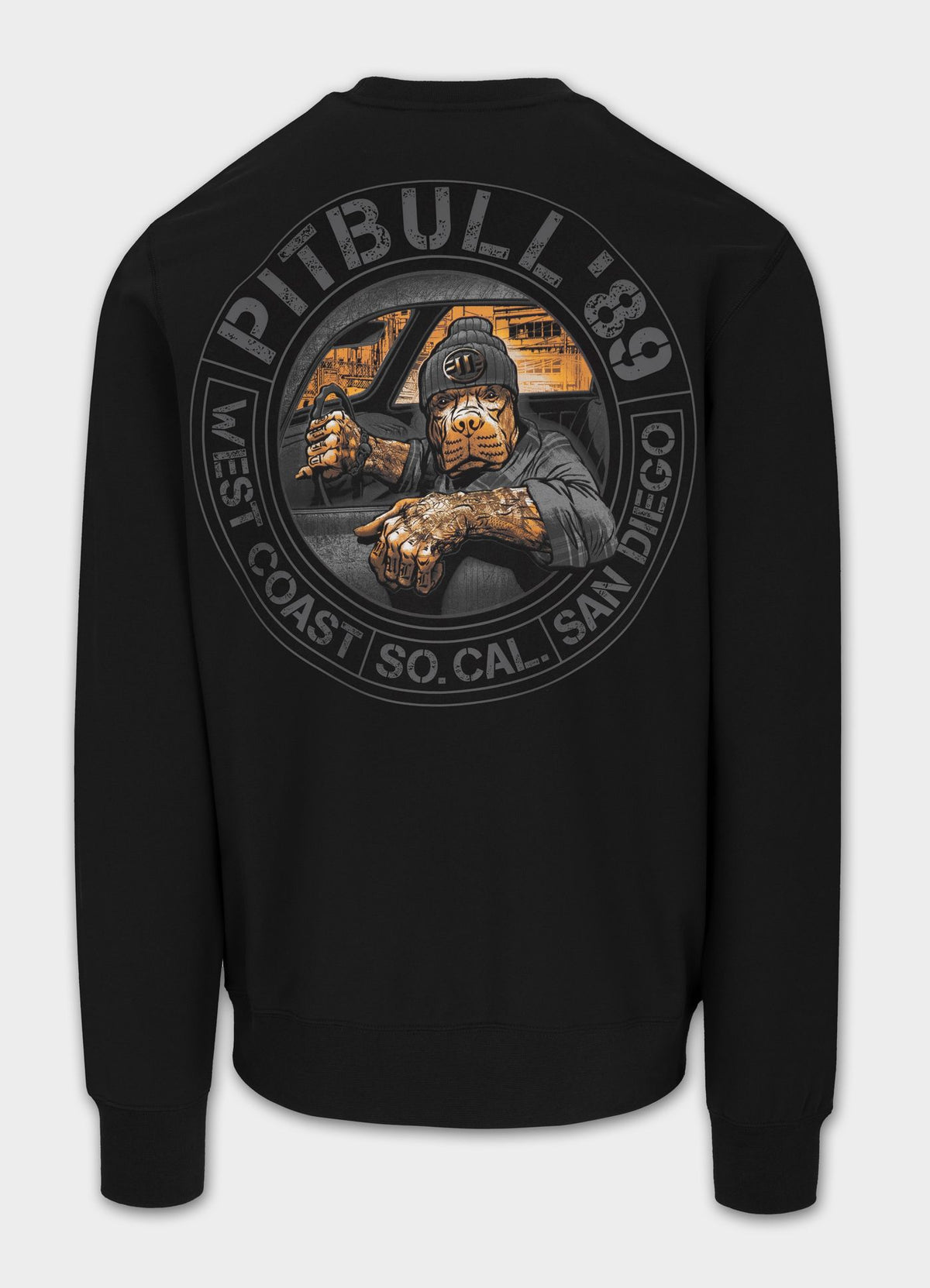 Men's Sweatshirt DRIVING - Black