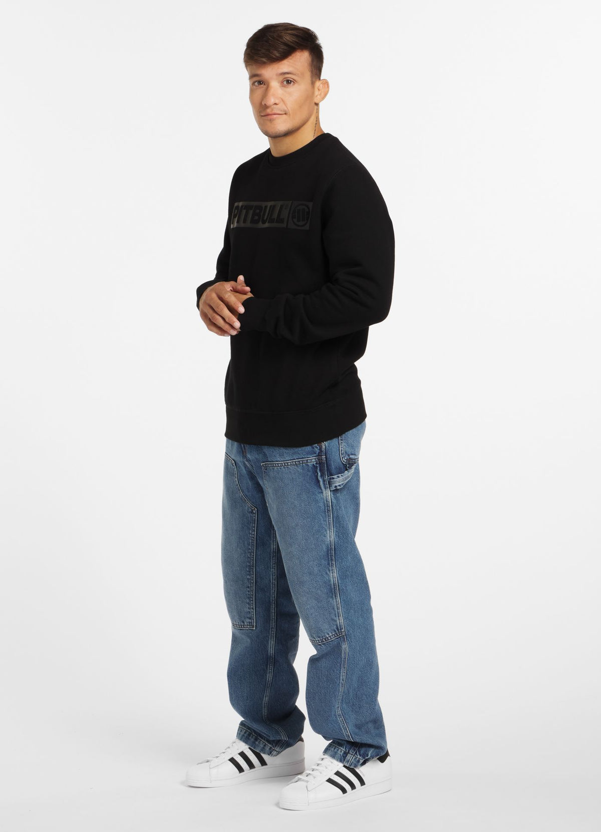 Sweatshirt HILLTOP BLACK