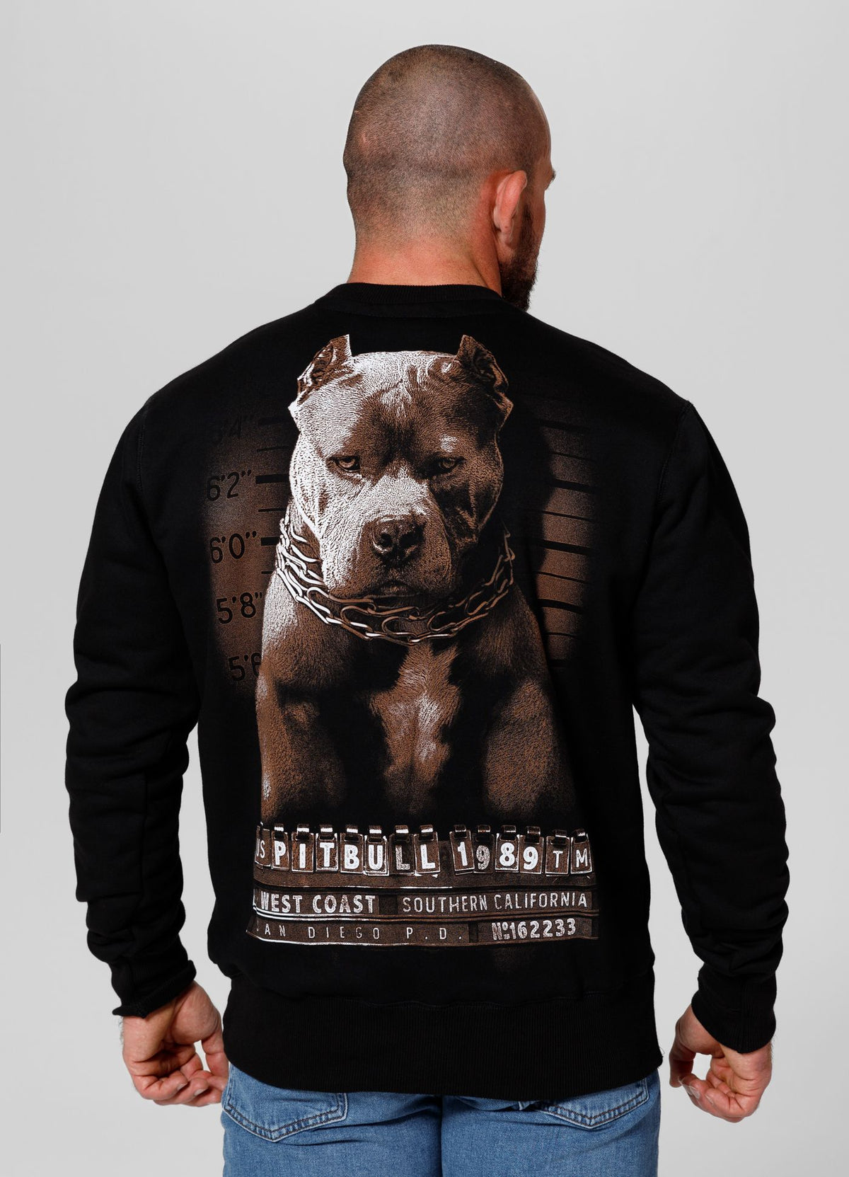 Men&#39;s Sweatshirt Mugshot