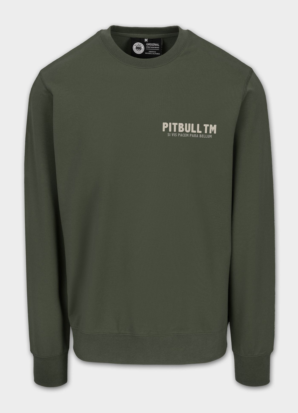 Men's Sweatshirt PARA BELLUM - Dark green
