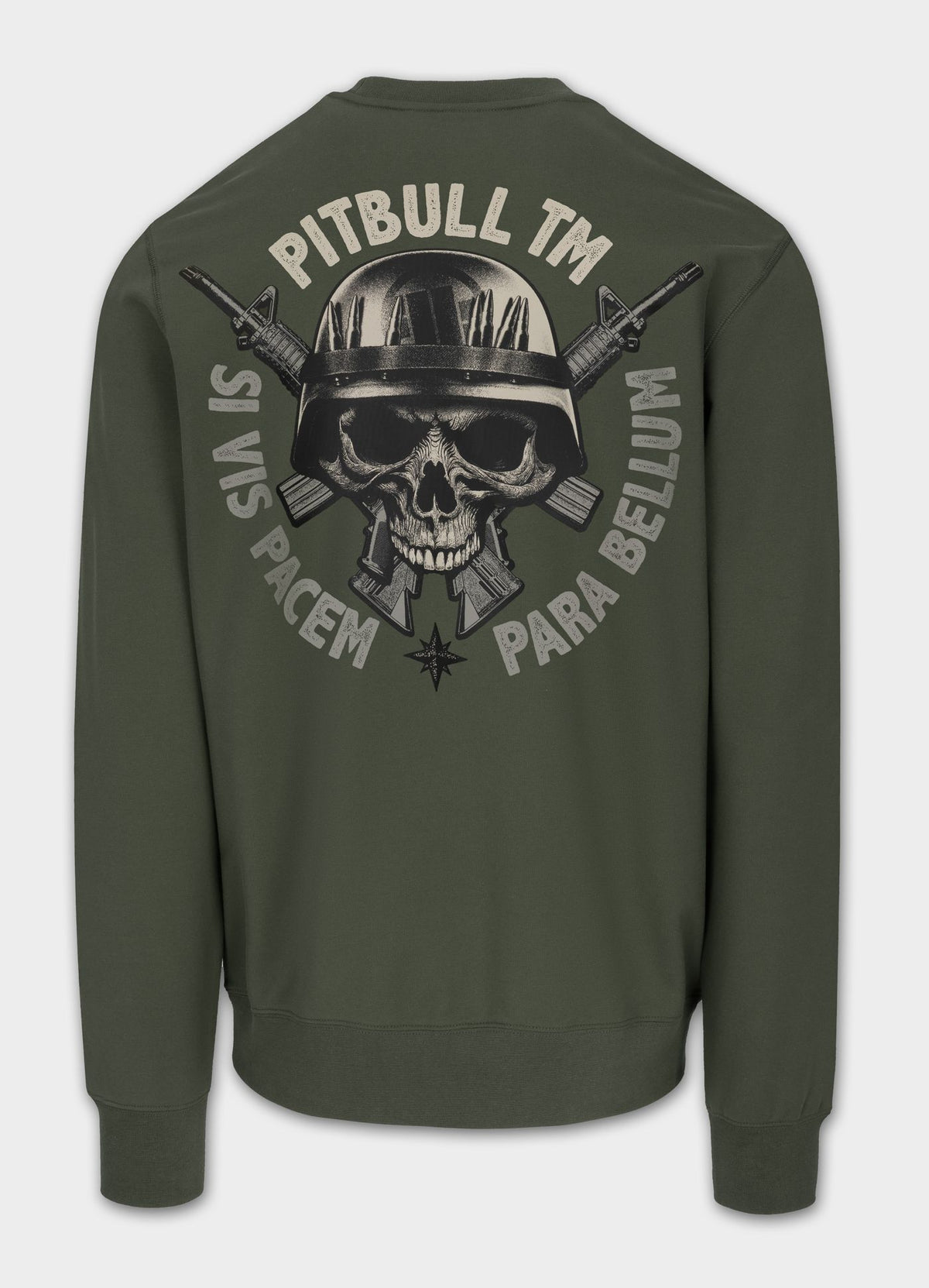 Men's Sweatshirt PARA BELLUM - Dark green