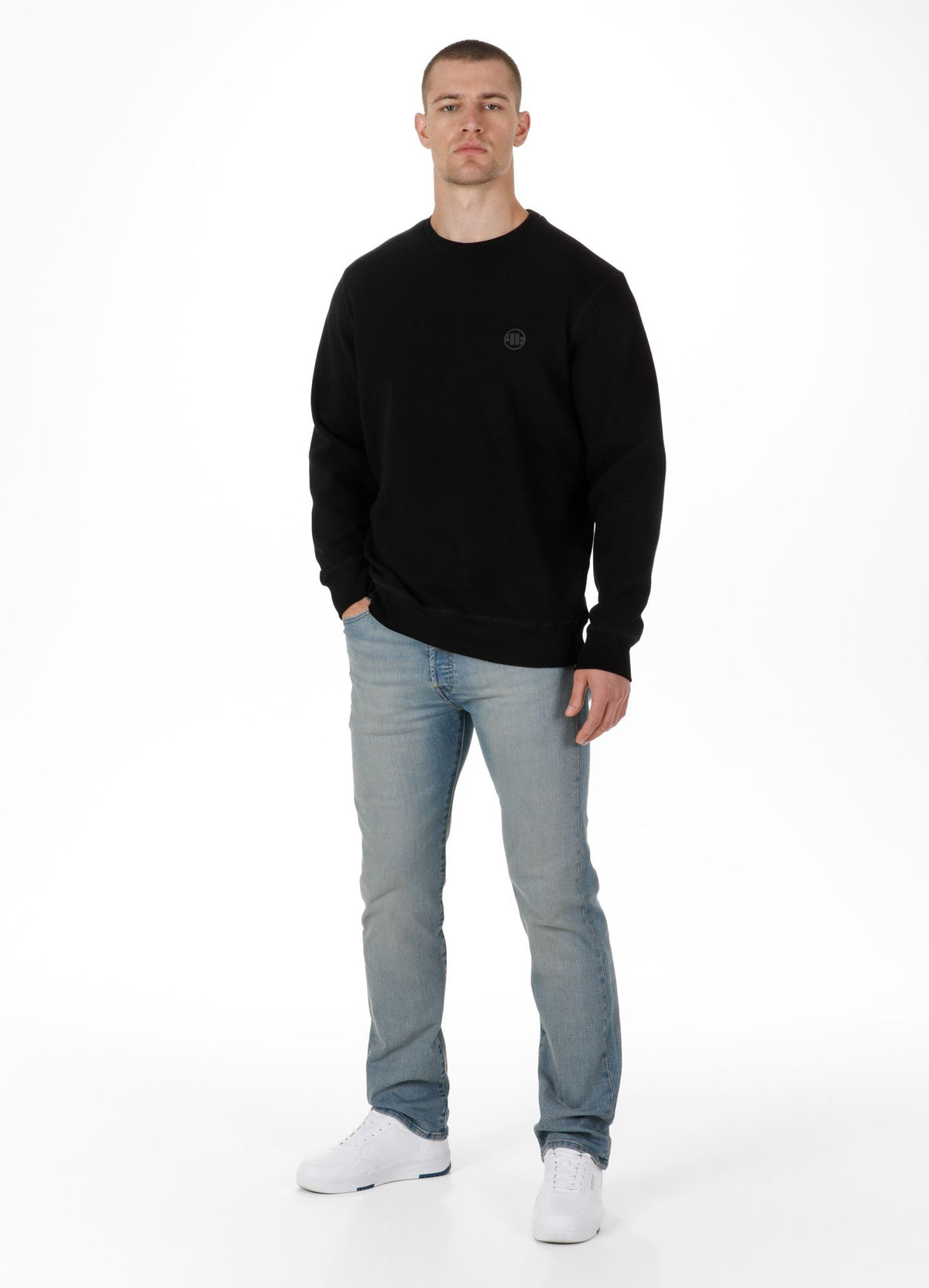 Men&#39;s Sweatshirt Pique Small Logo