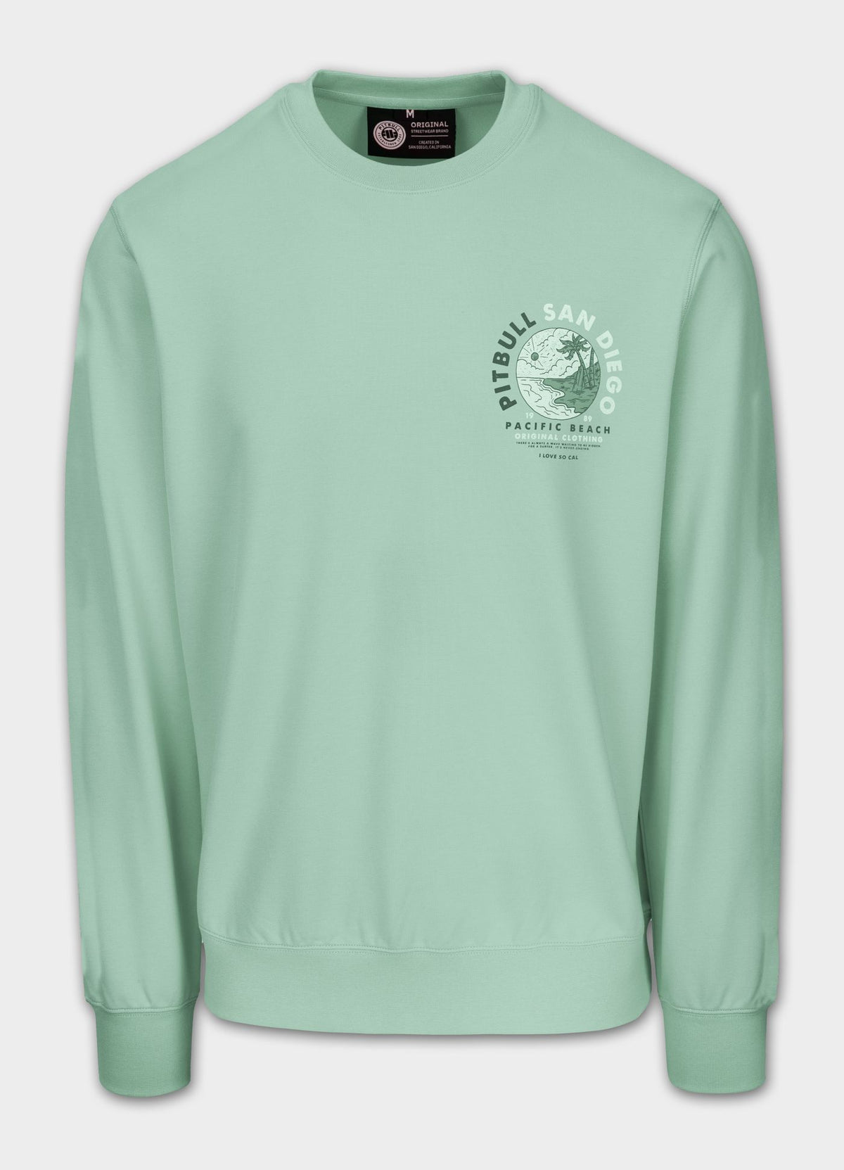 Men's Sweatshirt PLANET SURF - Mint